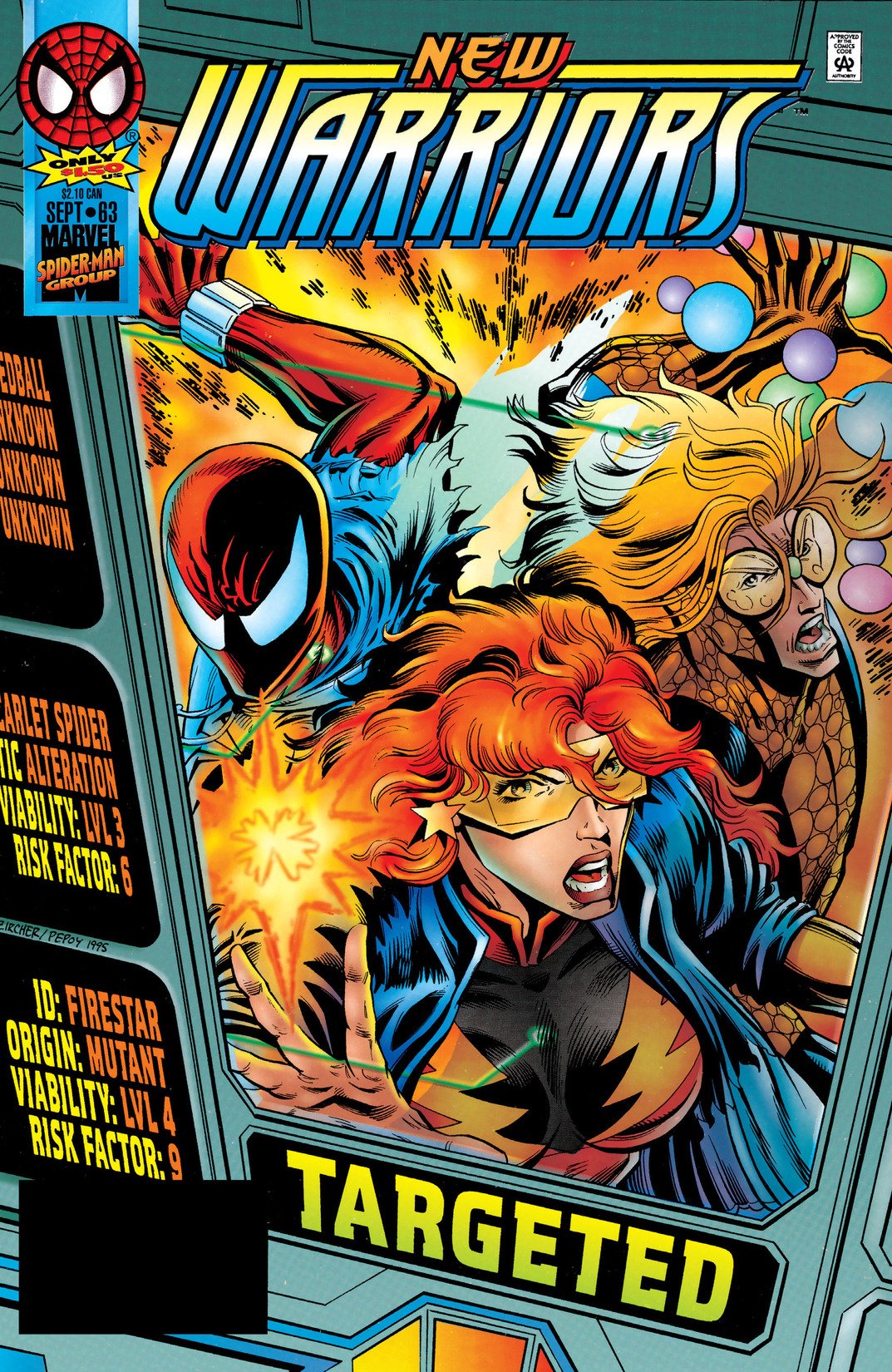 New Warriors #63 book cover