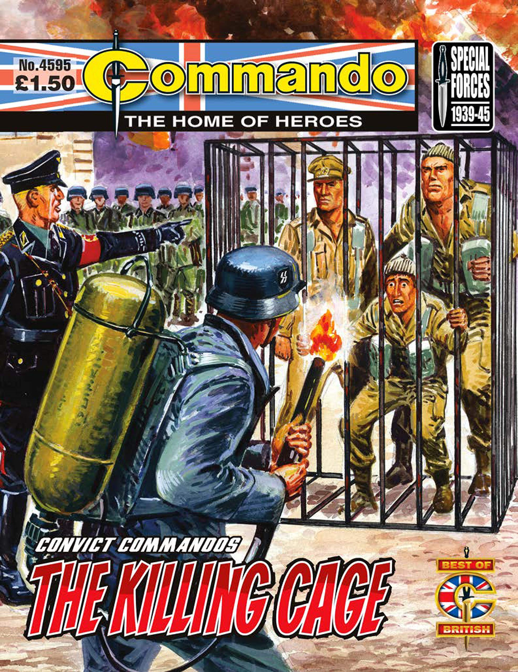 Commando #4595 book cover