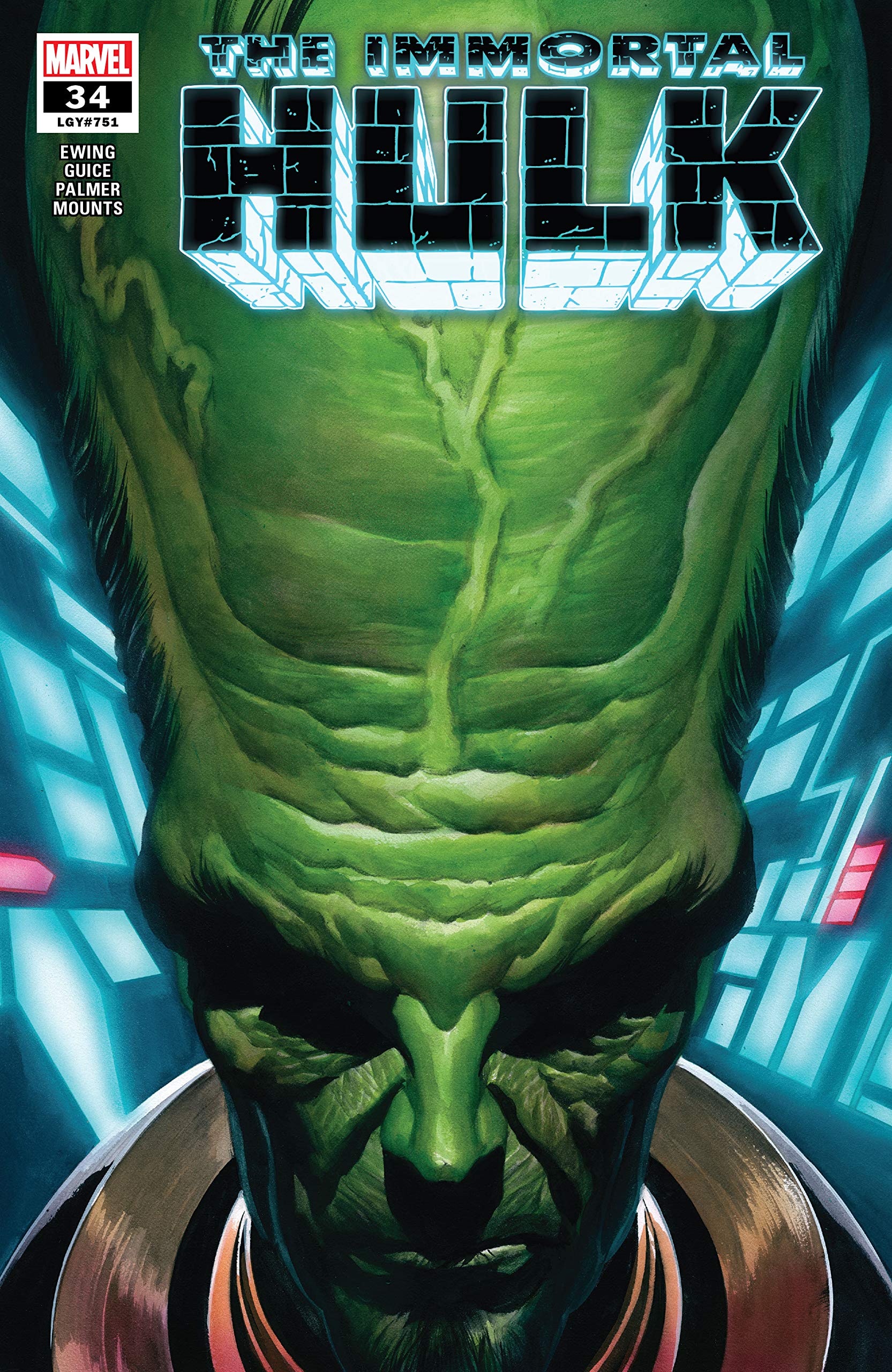 Immortal Hulk #34 book cover