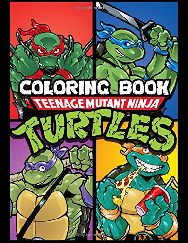 Tmnt Coloring Book Pages
