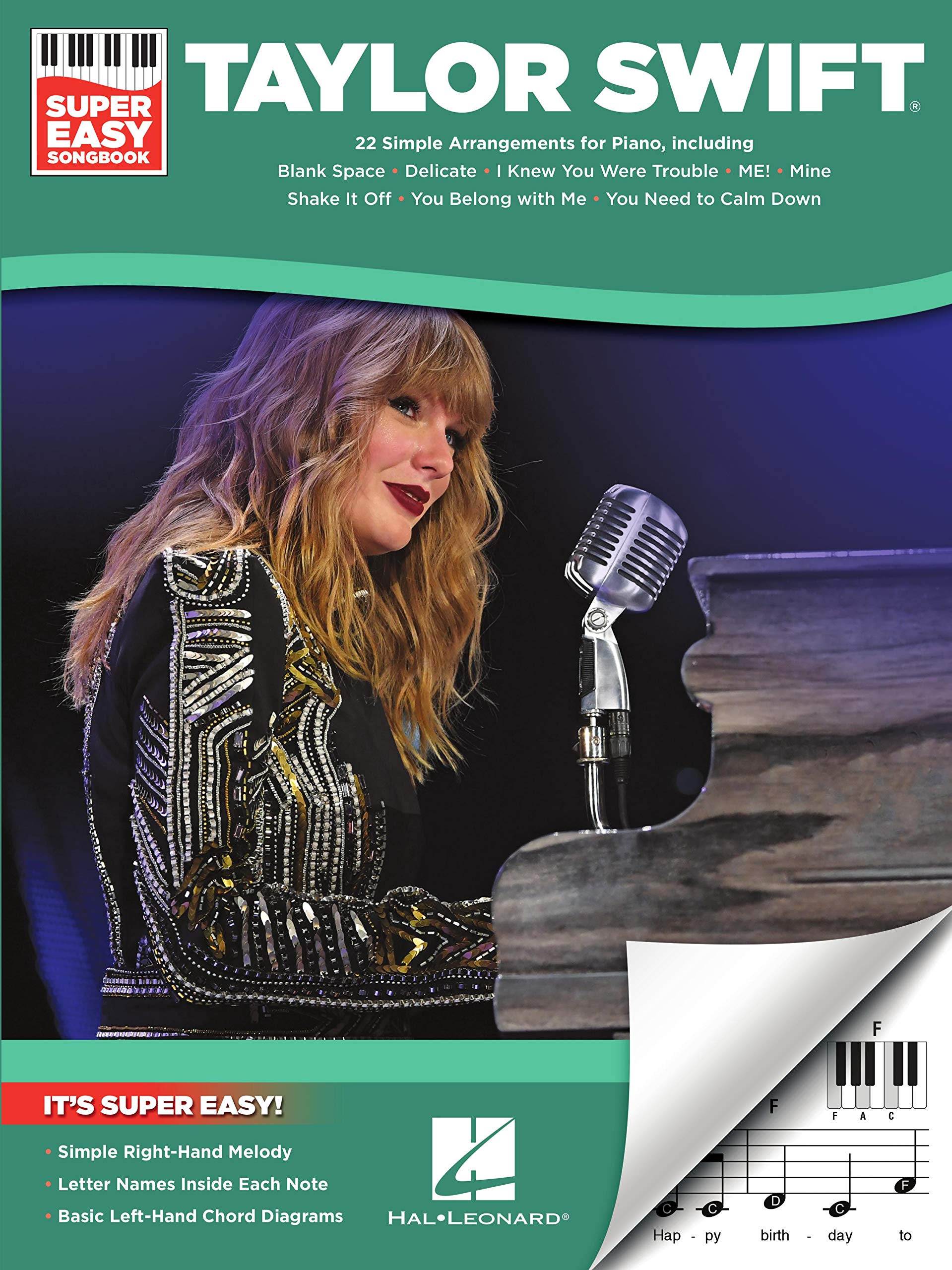 Taylor Swift Super Easy Piano Songbook by Taylor Swift Goodreads