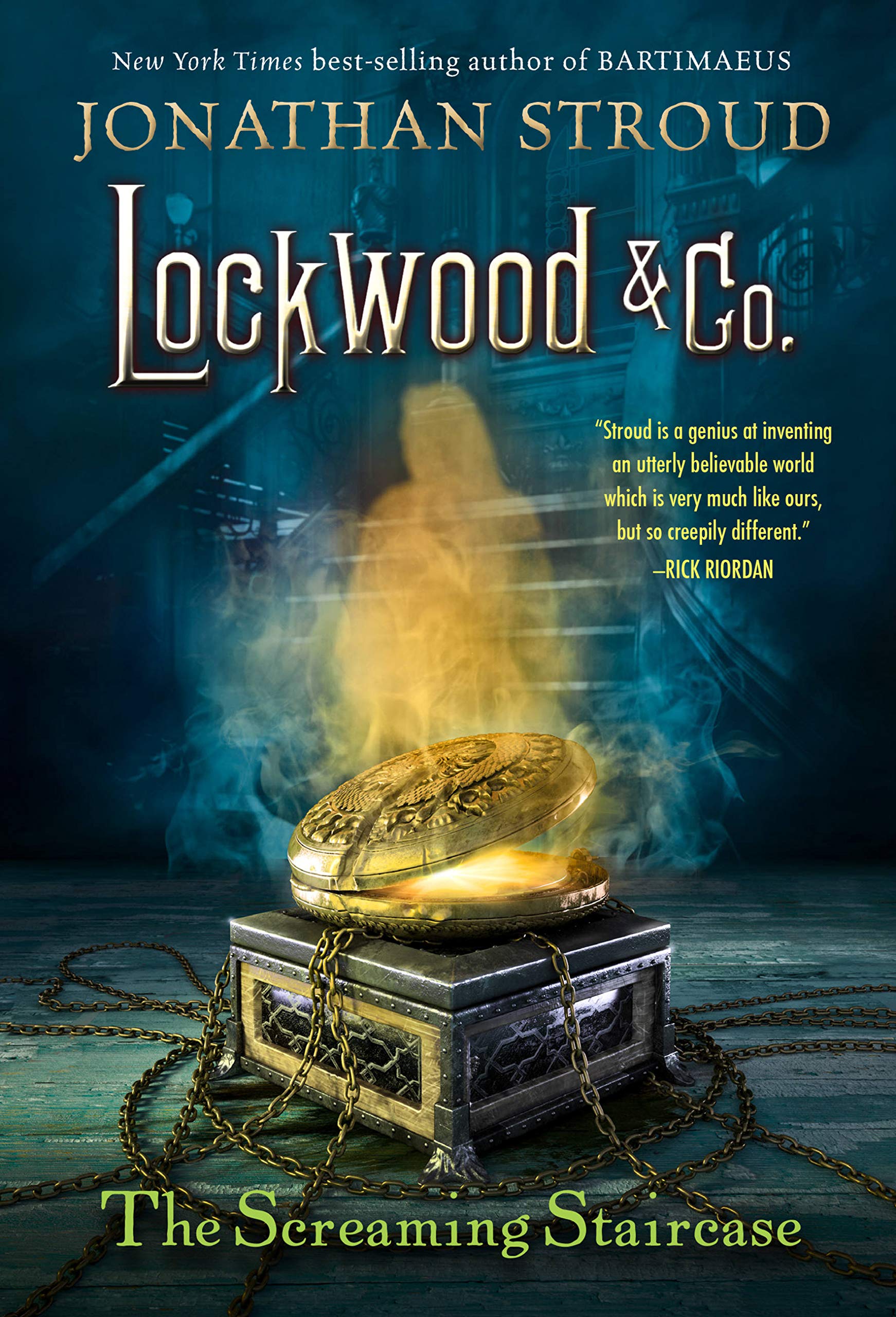 The Screaming Staircase (Lockwood & Co., #1)