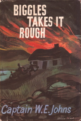 Biggles Takes it Rough book cover