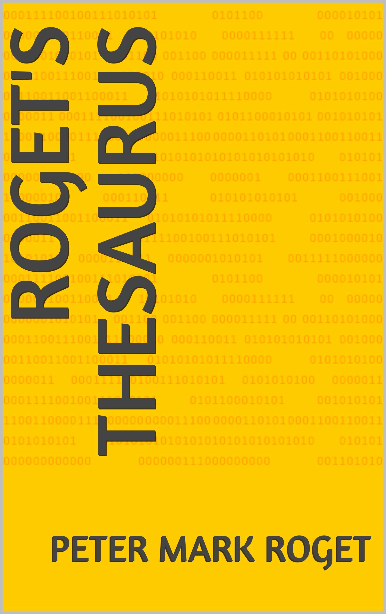 Roget's Thesaurus by Peter Mark Roget Goodreads