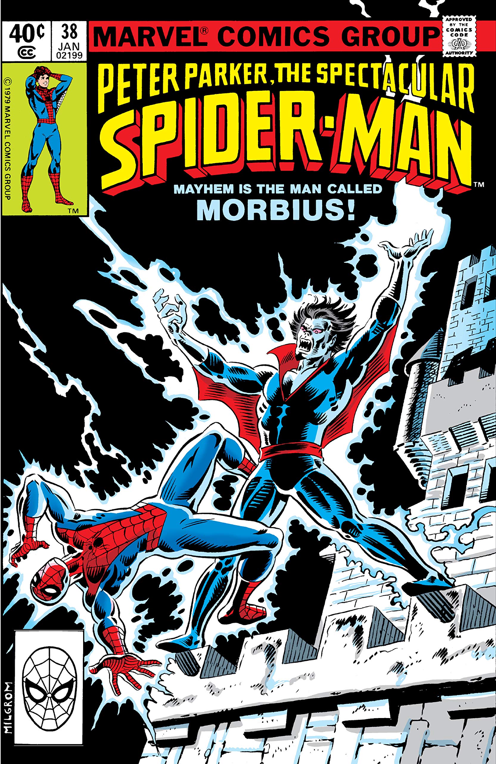Peter Parker, The Spectacular Spider-Man (1976-1998) #38 book cover