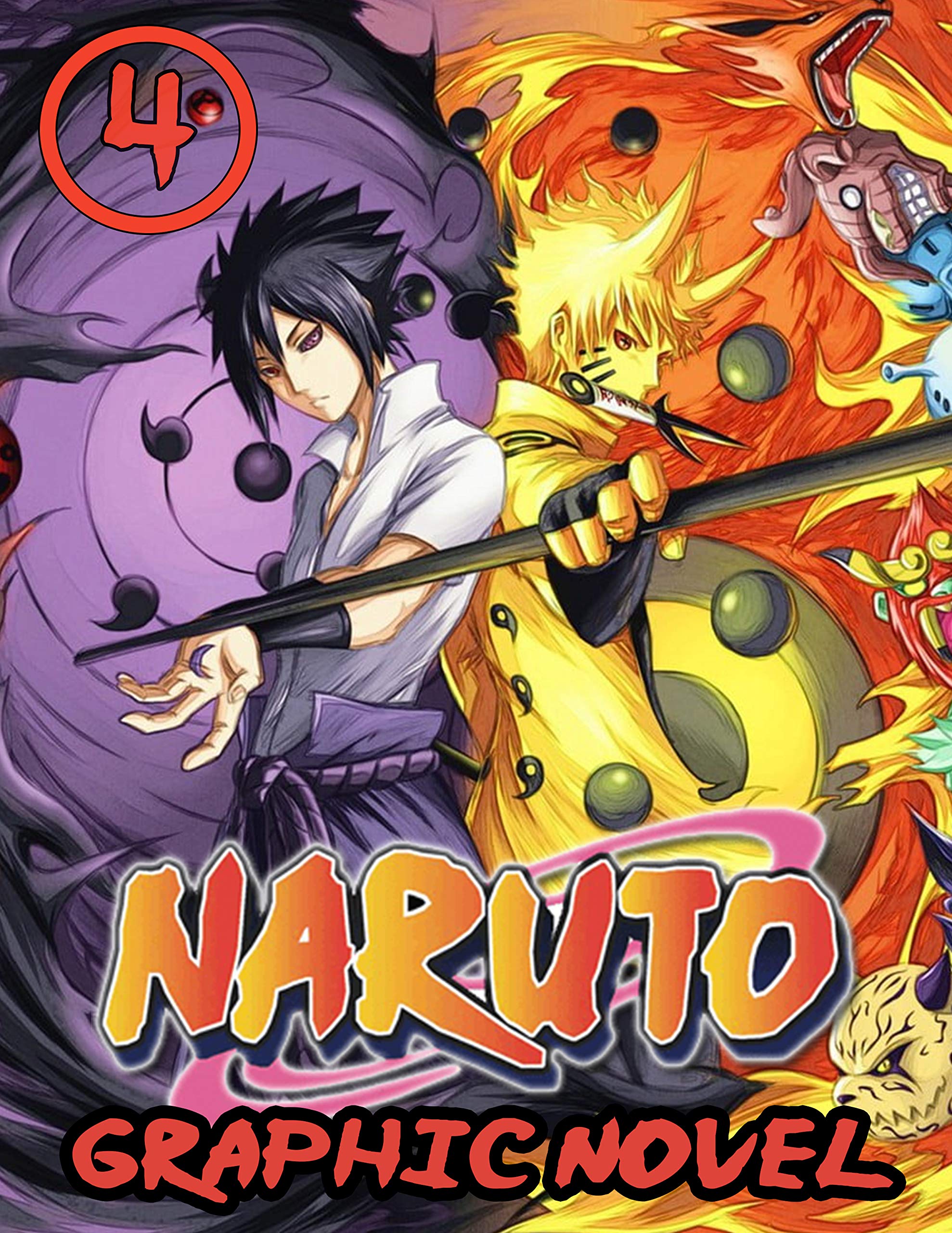 Naruto Graphic Novel: Vol 4 - Full Color Great Shounen Manga For Young ...