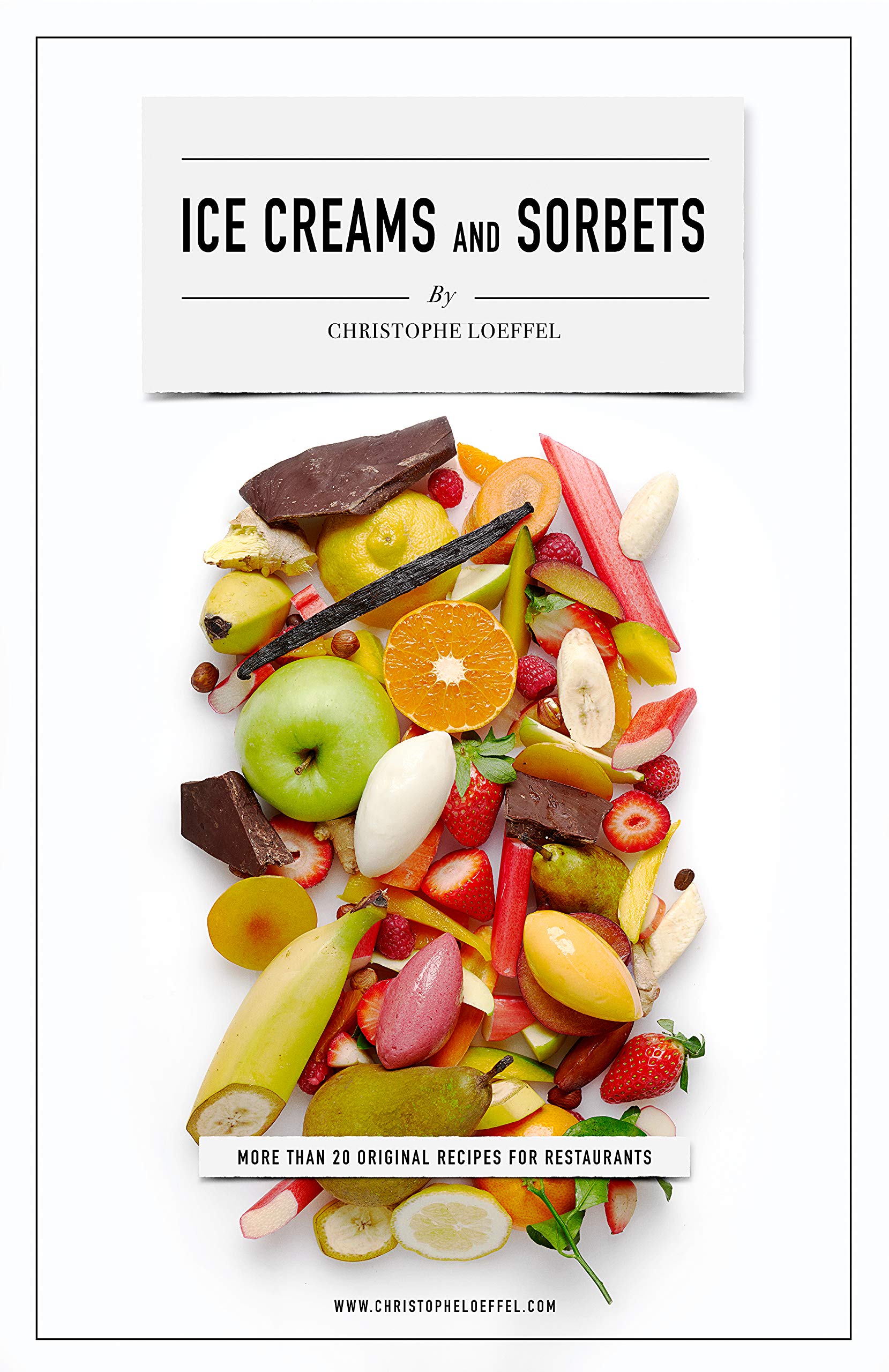 Professionnal Ice Creams & Sorbets Recipes for Pacojet Michelin