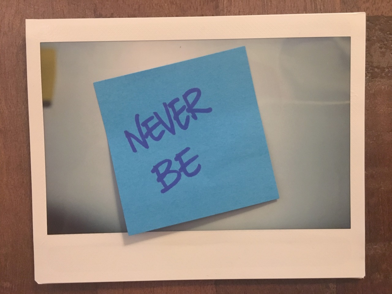 Never Be