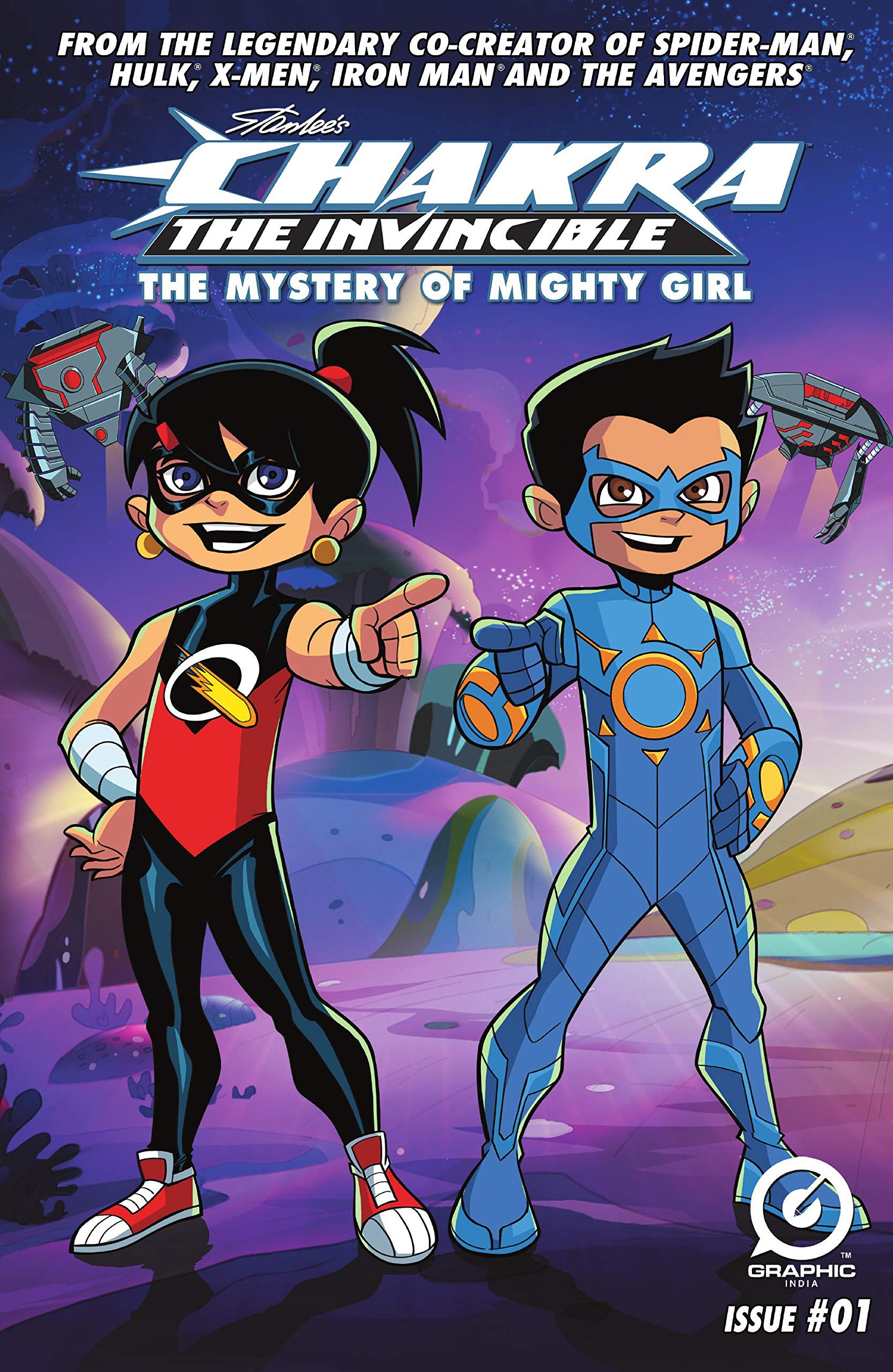 CHAKRA THE INVINCIBLE ISSUE 1 book cover