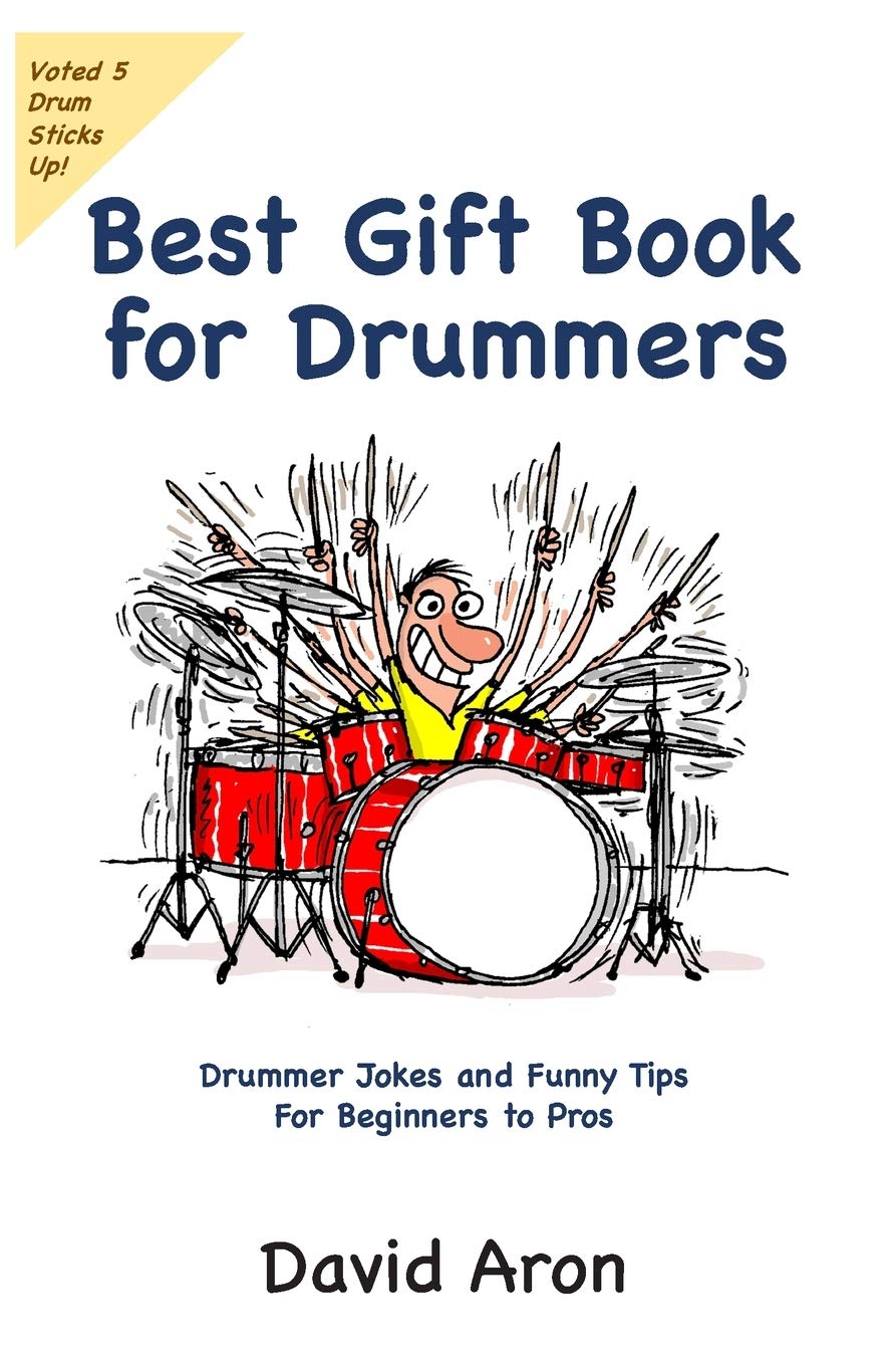 Best Gift Book for Drummers Drummer Jokes and Funny Tips for Beginners