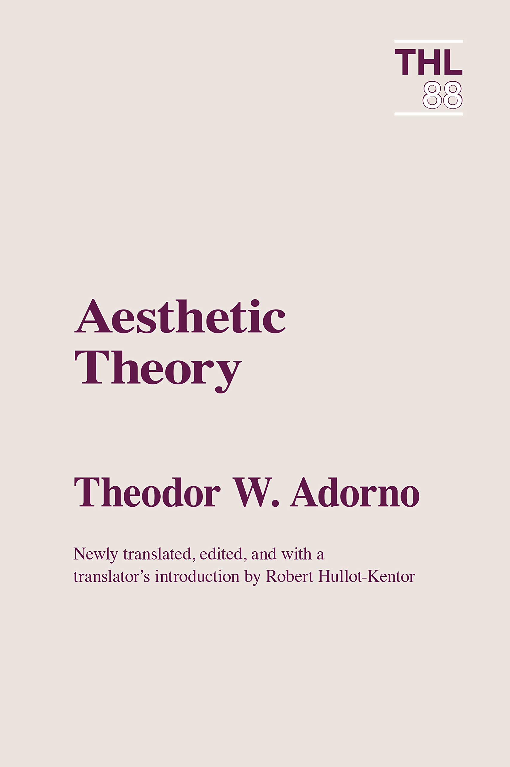 Aesthetic Theory by Theodor W. Adorno Goodreads