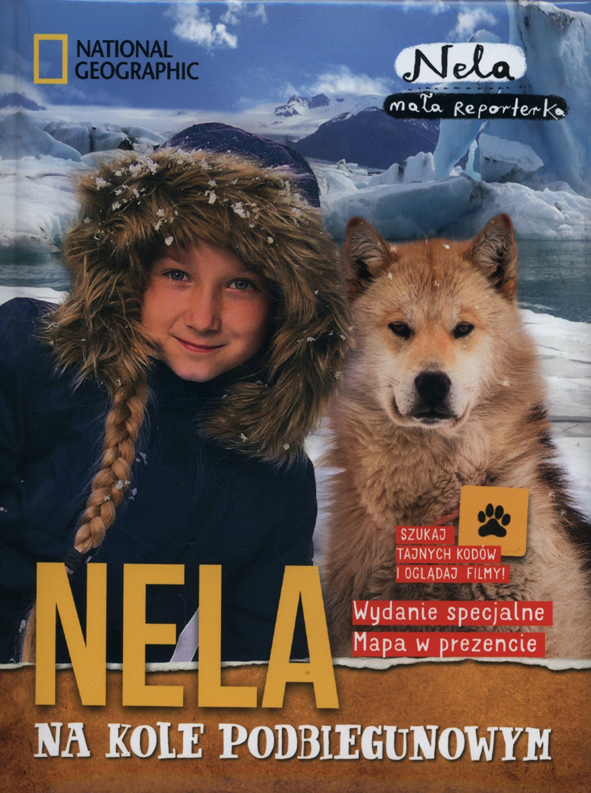 Nela na kole podbiegunowym