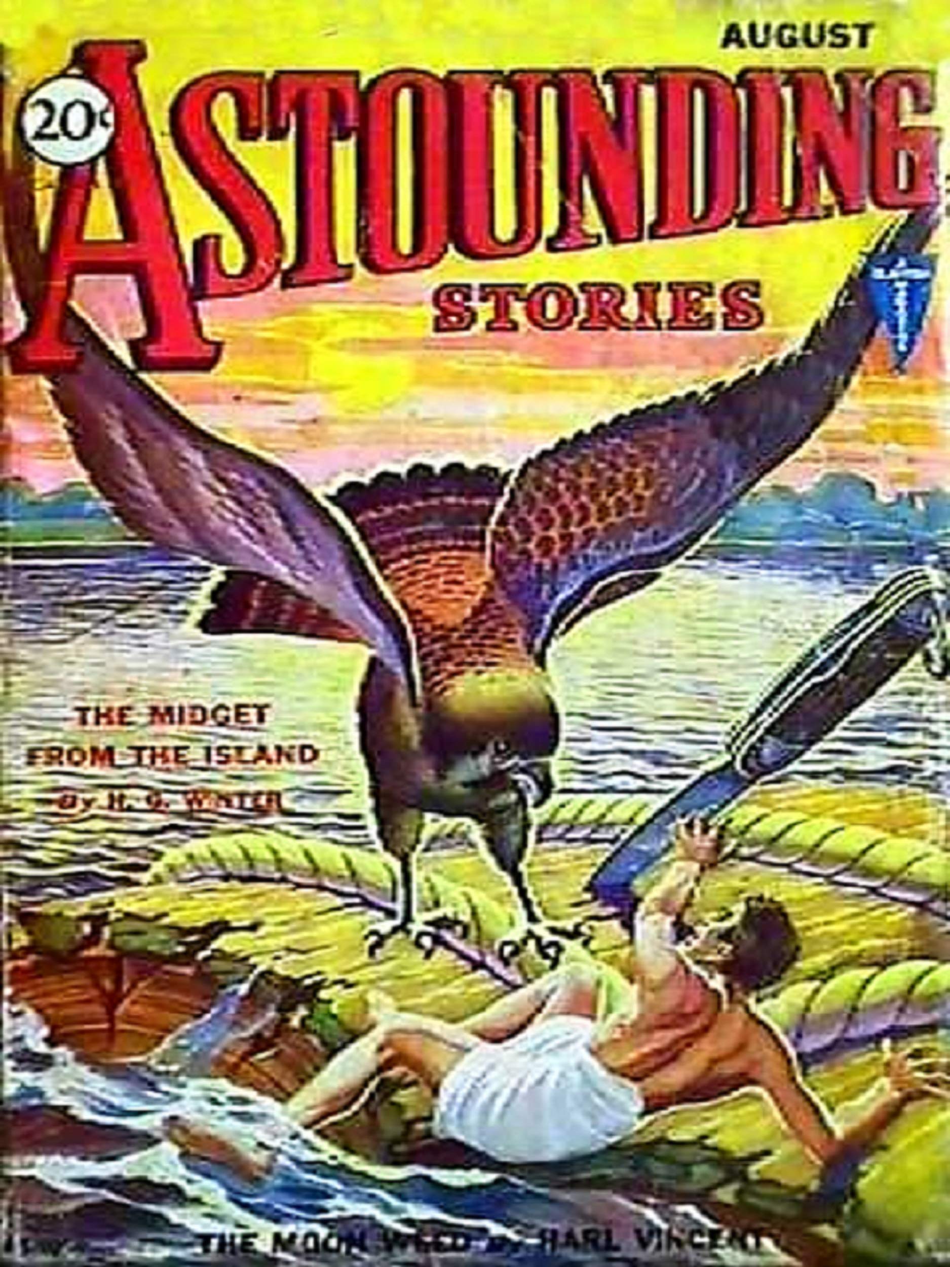 Astounding Stories, August 1931 book cover