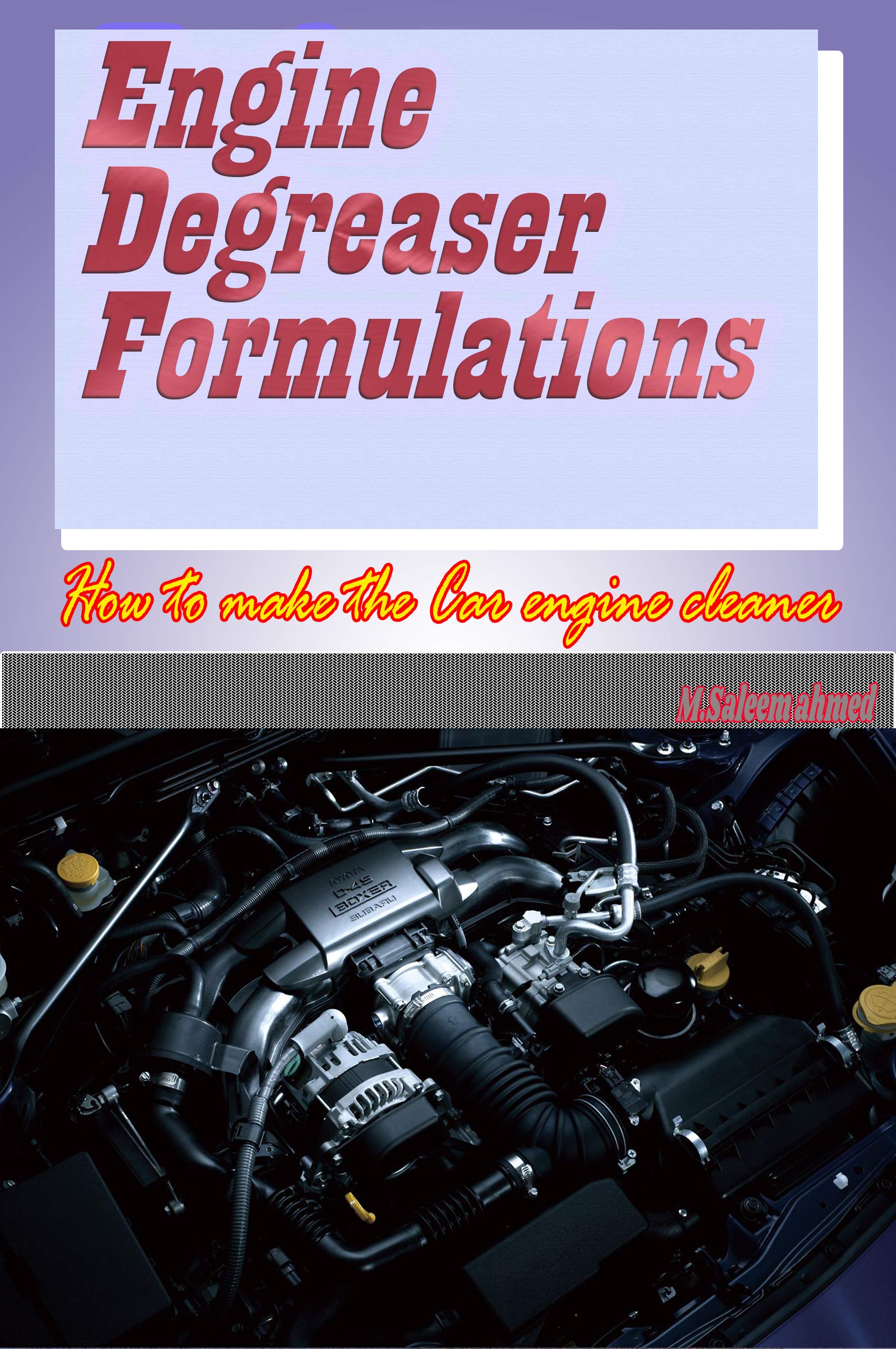 Degreaser Making Formula Engine Cleaner Formulations by zile
