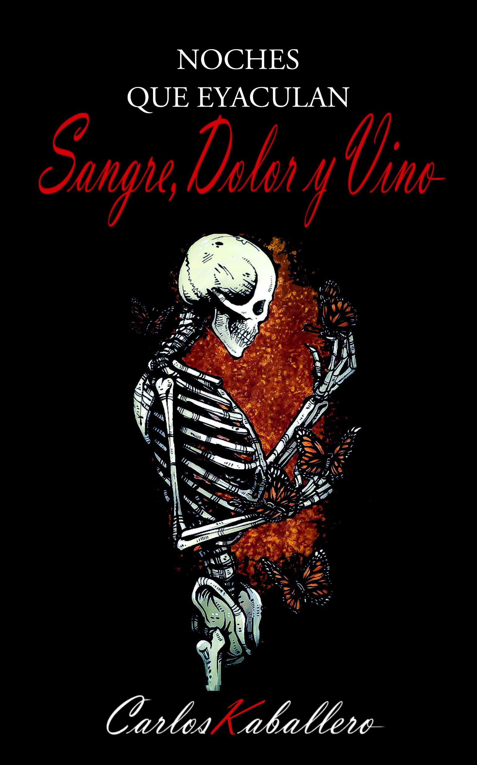 Noches que eyaculan sangre, dolor y vino: (Poesía)