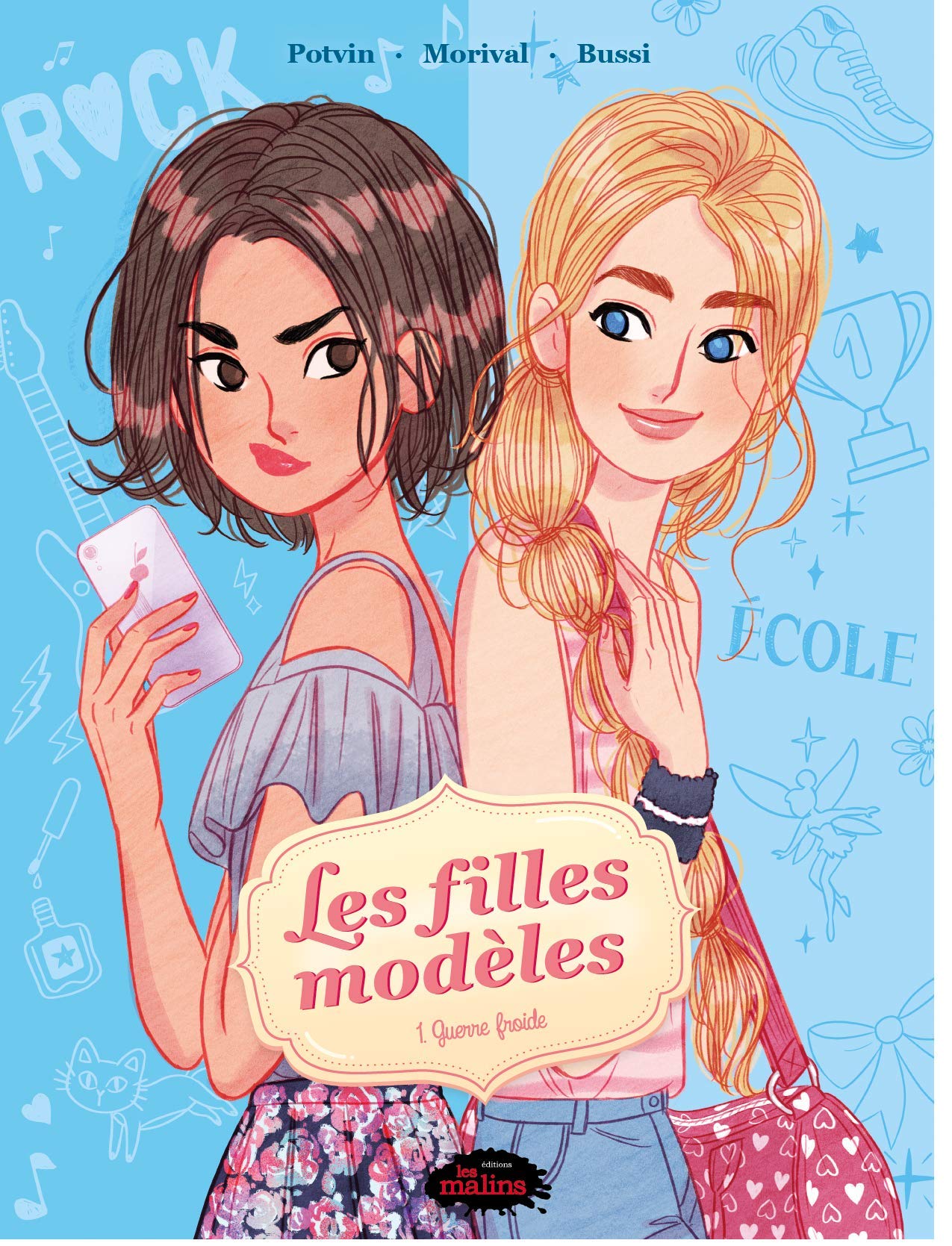 BD Les filles modèles book cover