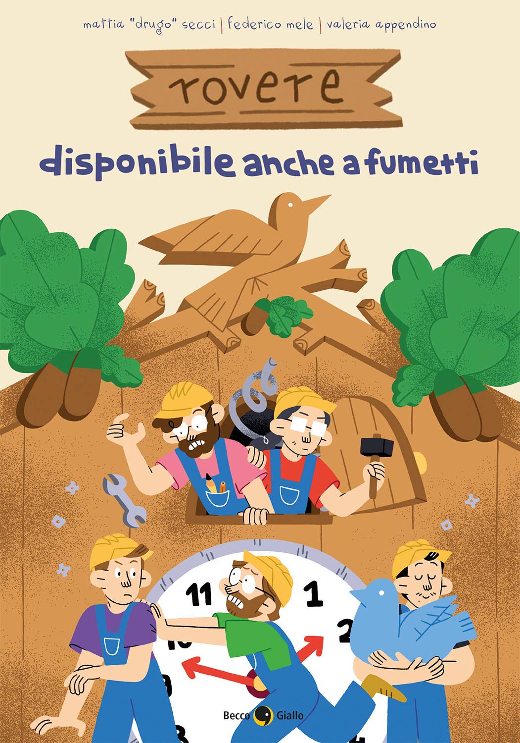 Rovere disponibile anche a fumetti book cover