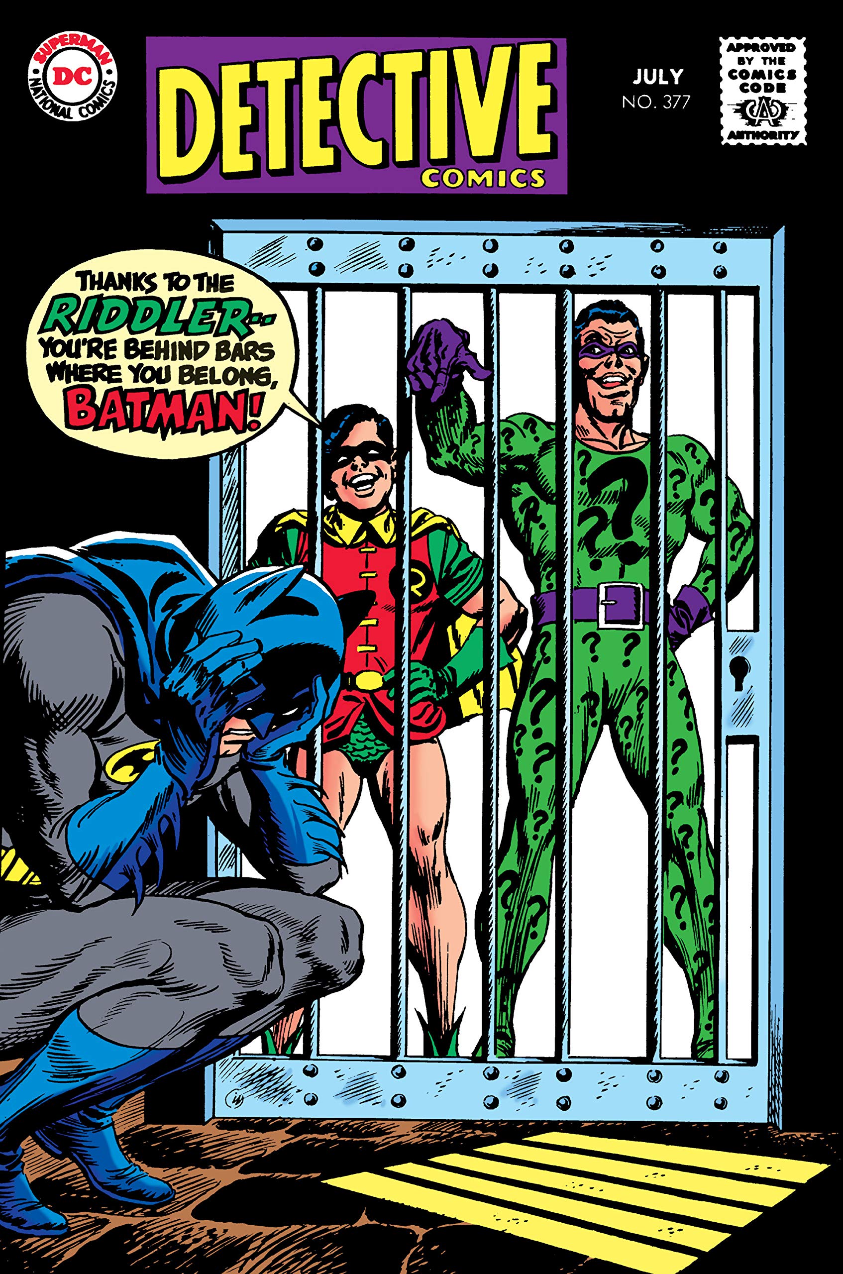 Detective Comics (1937-2011) #377 book cover