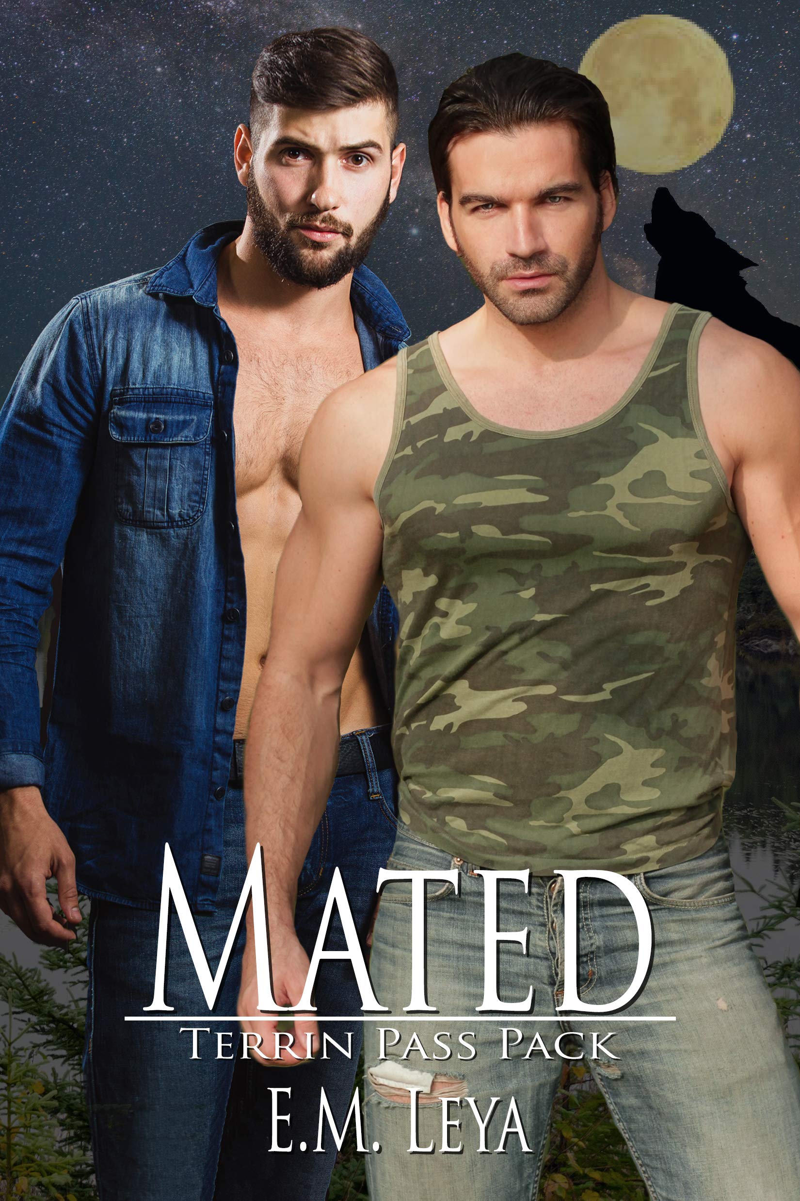 Mated book cover