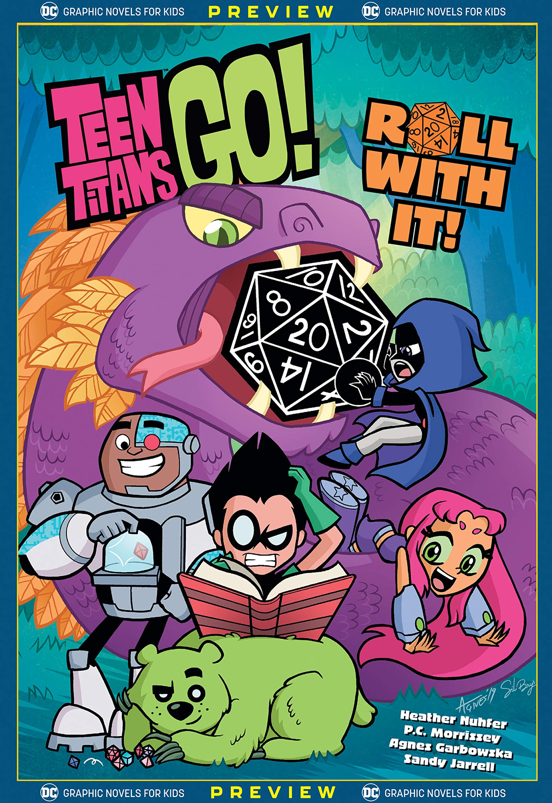 DC Graphic Novels for Kids Sneak Peeks book cover