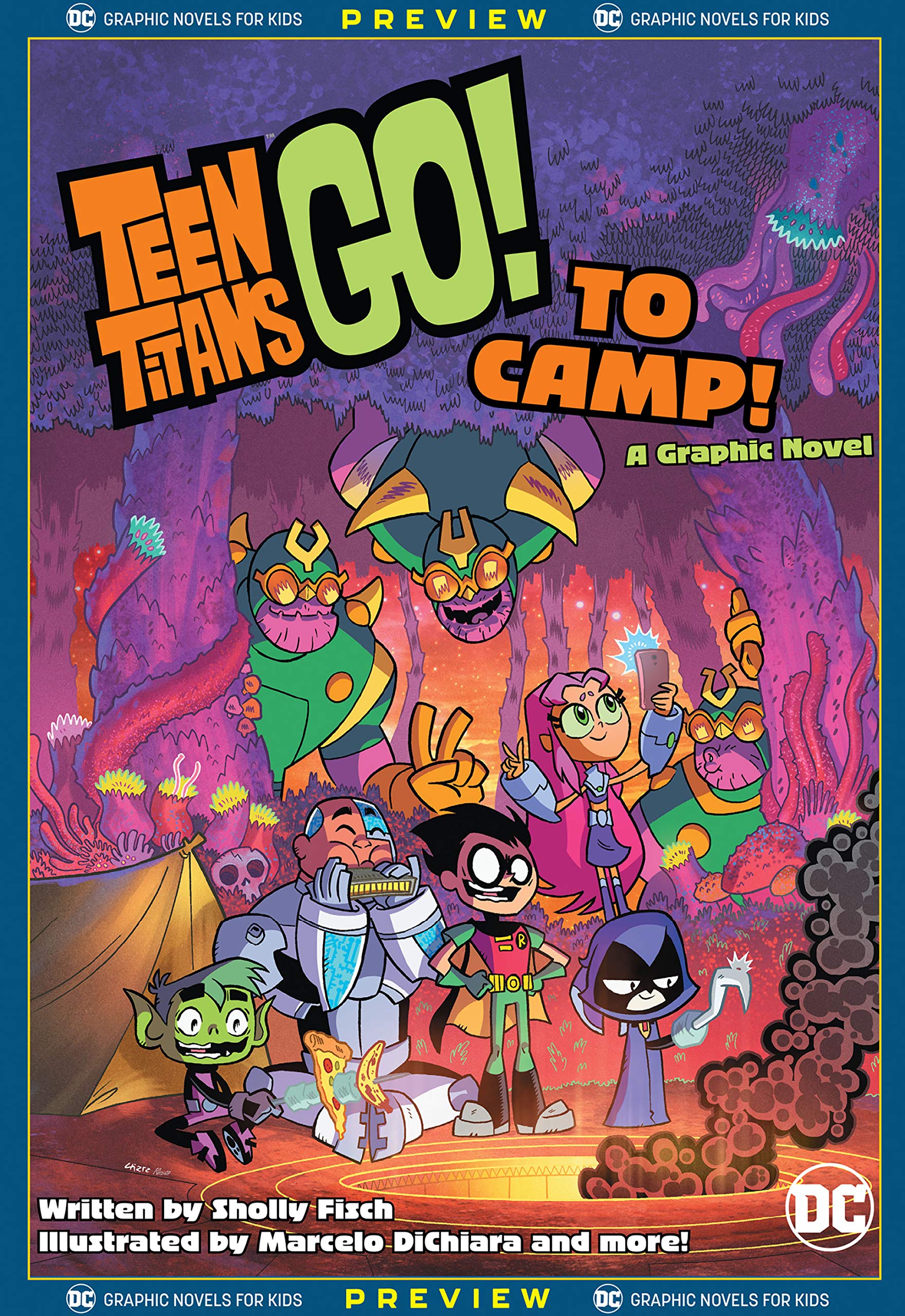 DC Graphic Novels for Kids Sneak Peeks book cover
