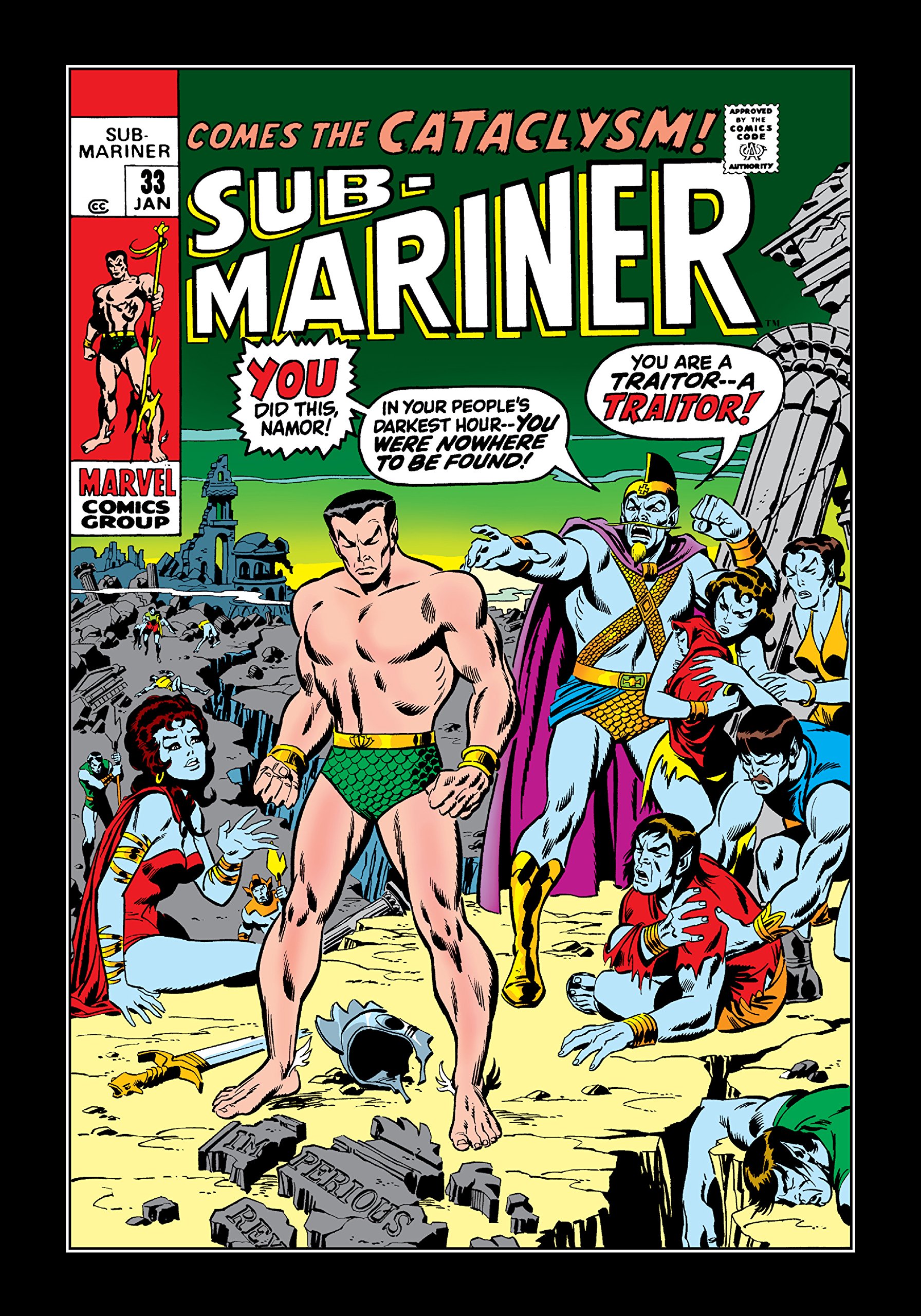 Sub-Mariner #33 book cover