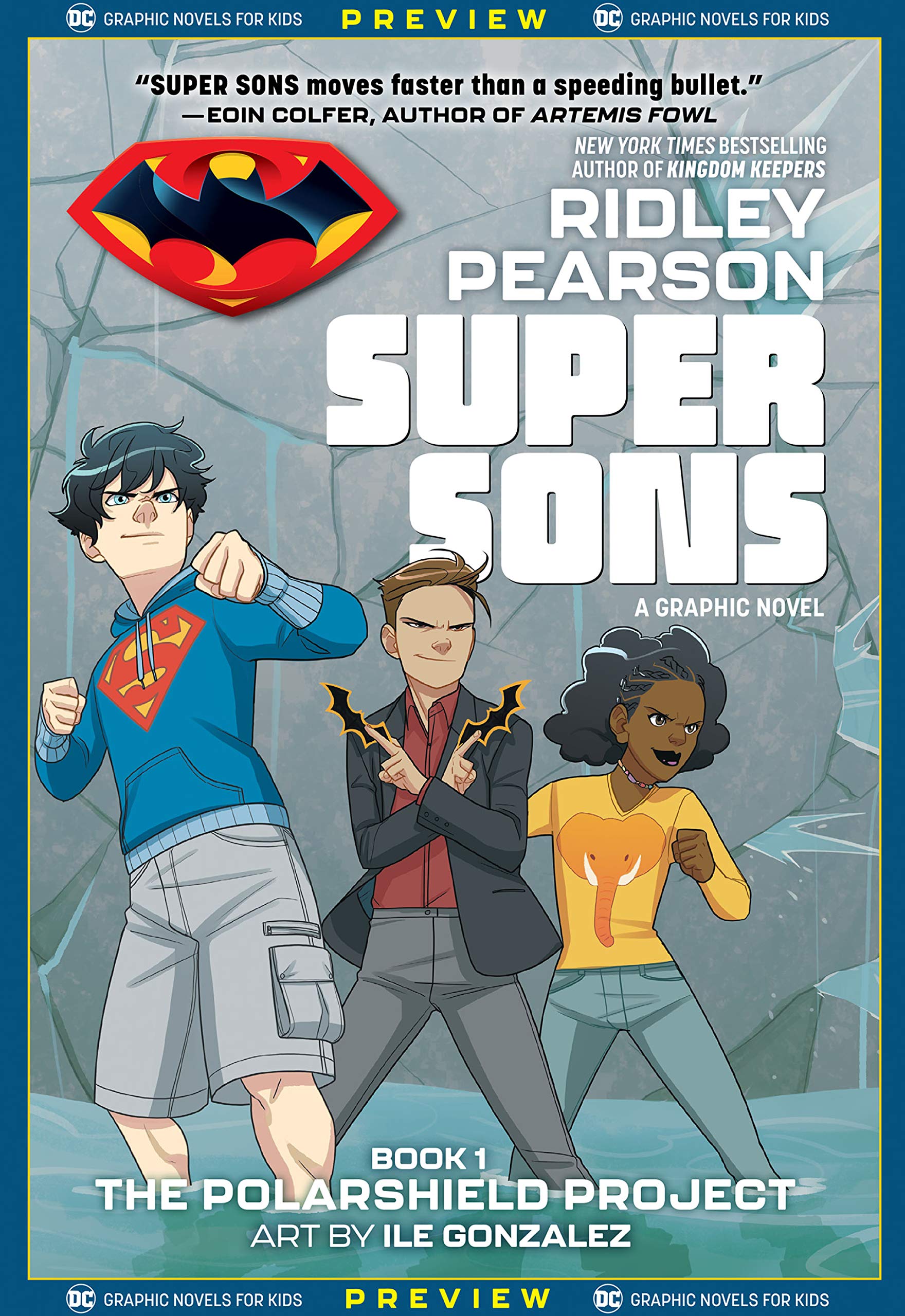 DC Graphic Novels for Kids Sneak Peeks: Super Sons: The Polarshield Project (2020-) #1