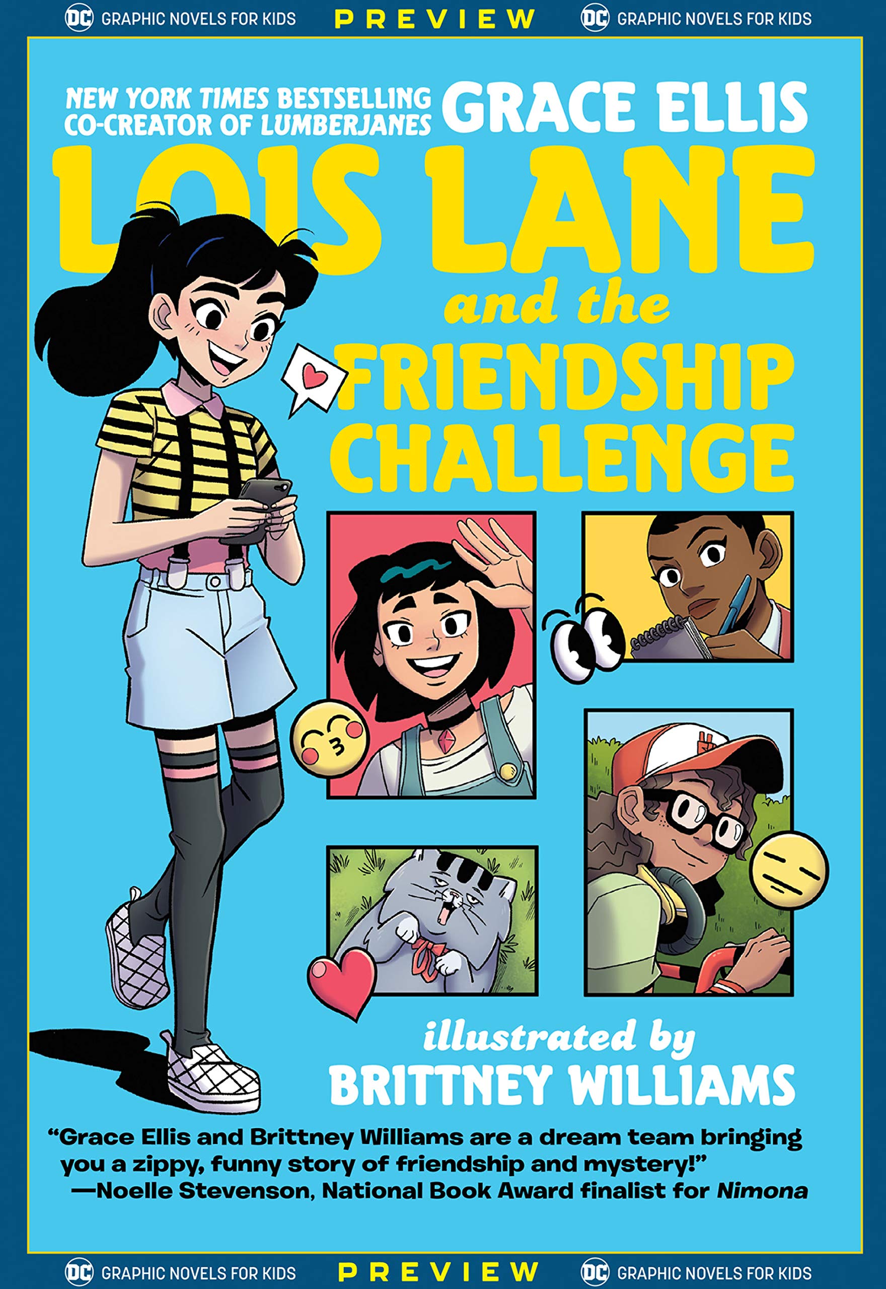 DC Graphic Novels for Kids Sneak Peeks book cover