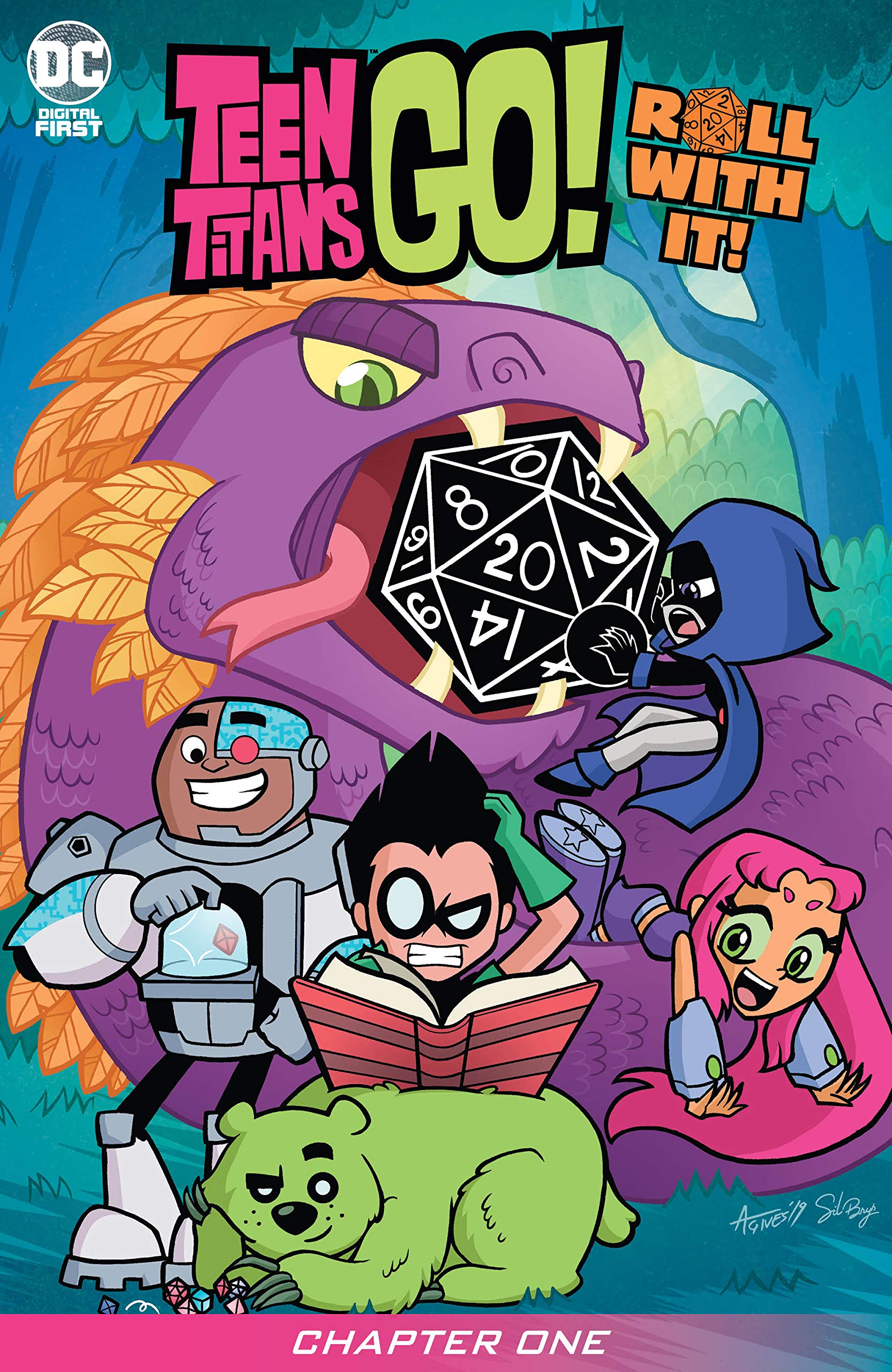 Teen Titans Go! Roll With It! (2020-) #1 book cover