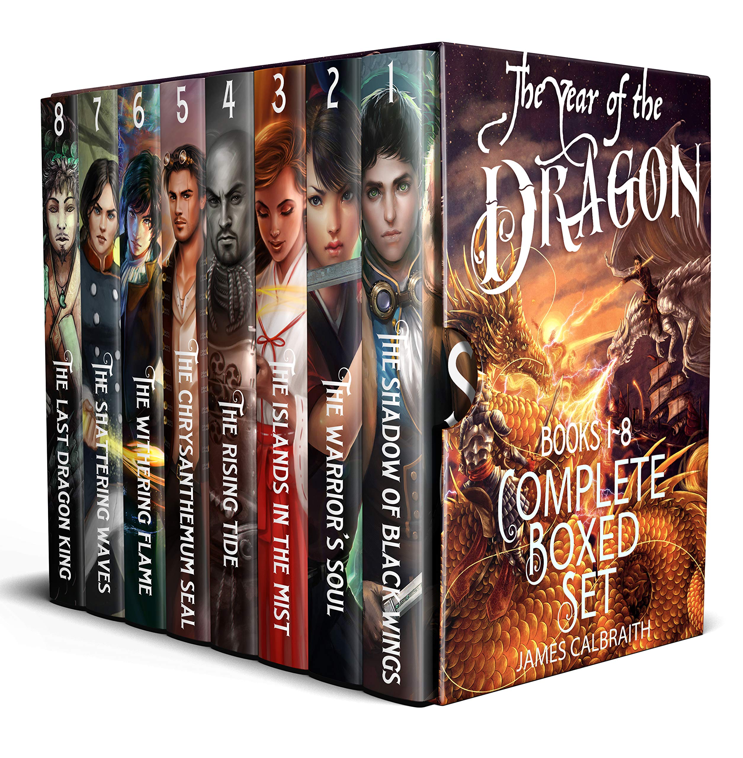 The Year of the Dragon Series Complete Boxed Set, Books 1-8: Steampunk