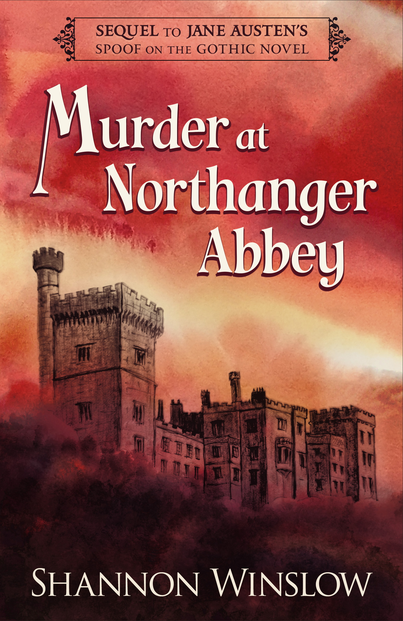 Murder at Northanger Abbey book cover
