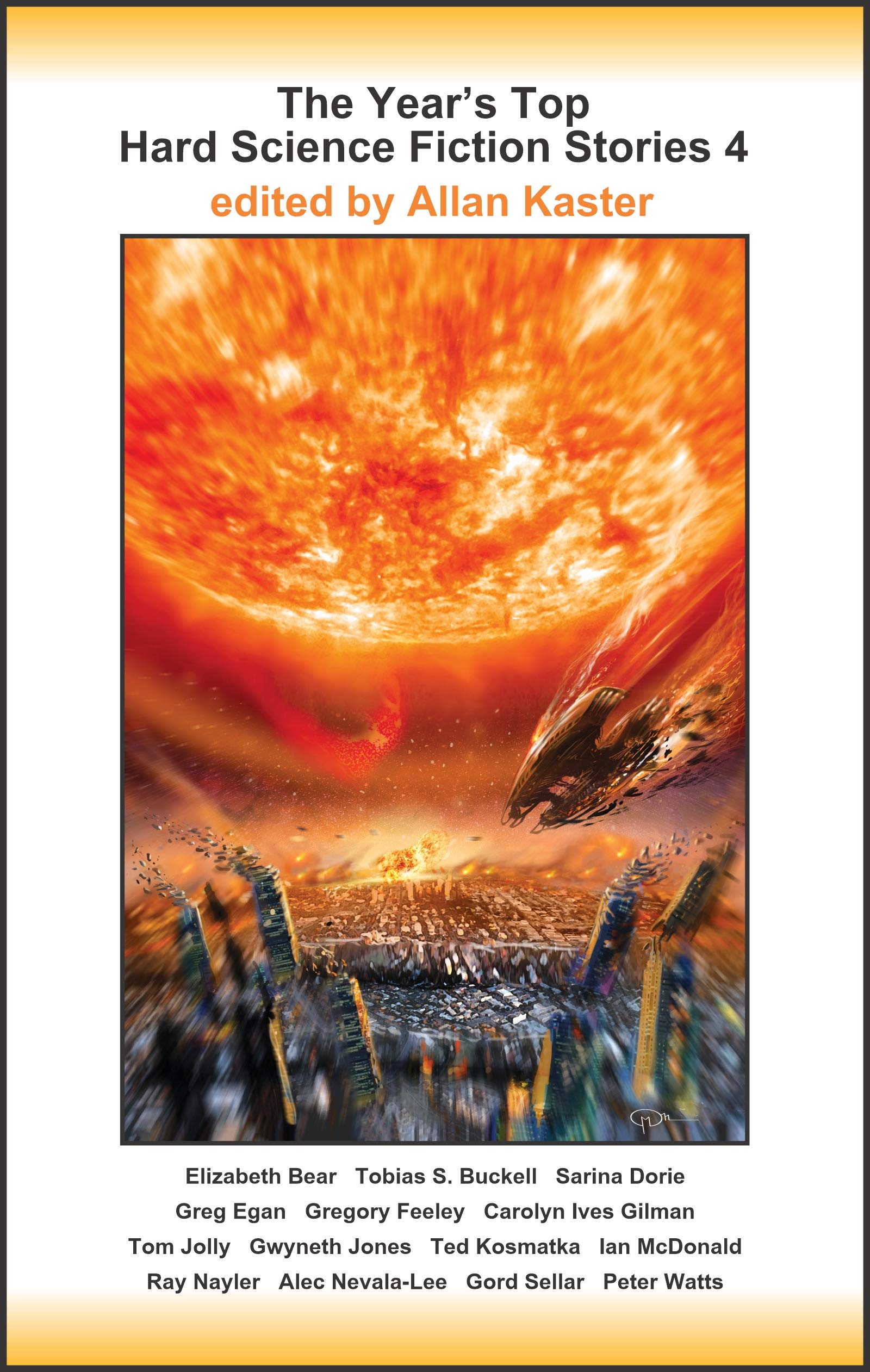 The Year's Top Hard Science Fiction Stories 4 book cover