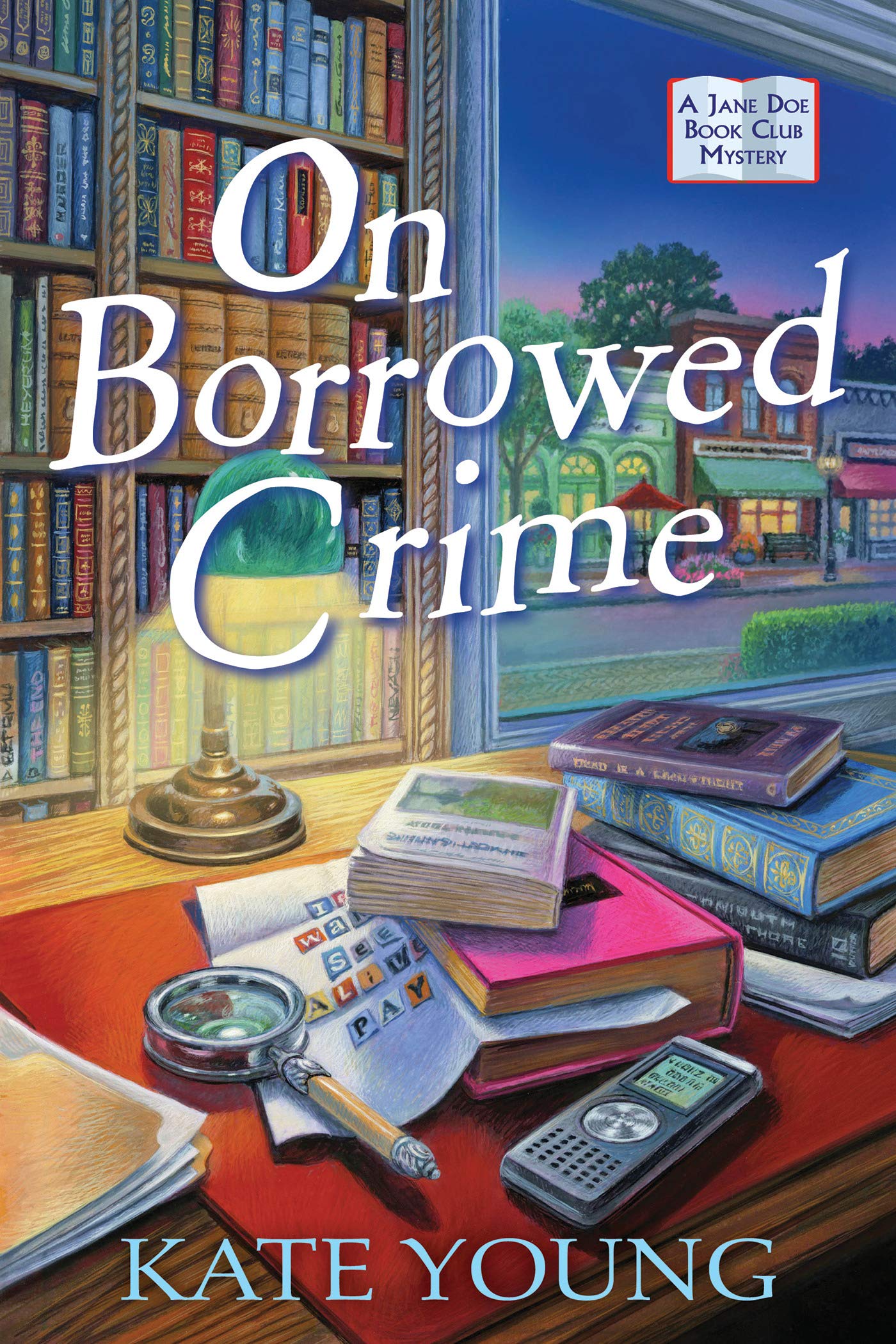 On Borrowed Crime (Jane Doe Book Club Mystery, #1)