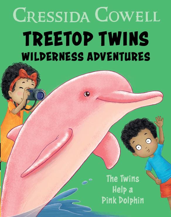 The Twins Help a Pink Dolphin book cover