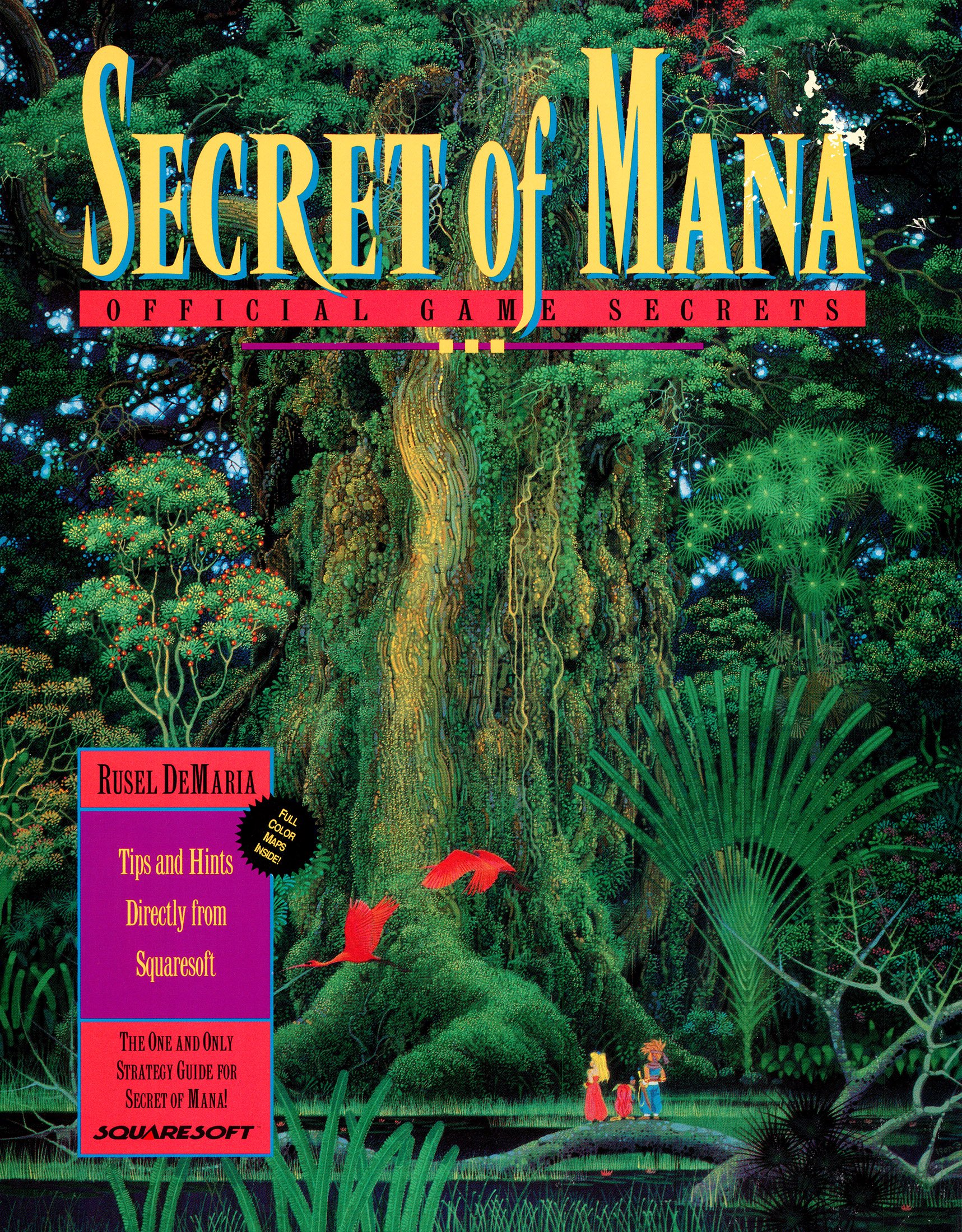 Secret of Mana Official Game Secrets book cover