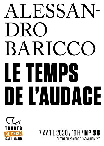 Le temps de l'audace book cover