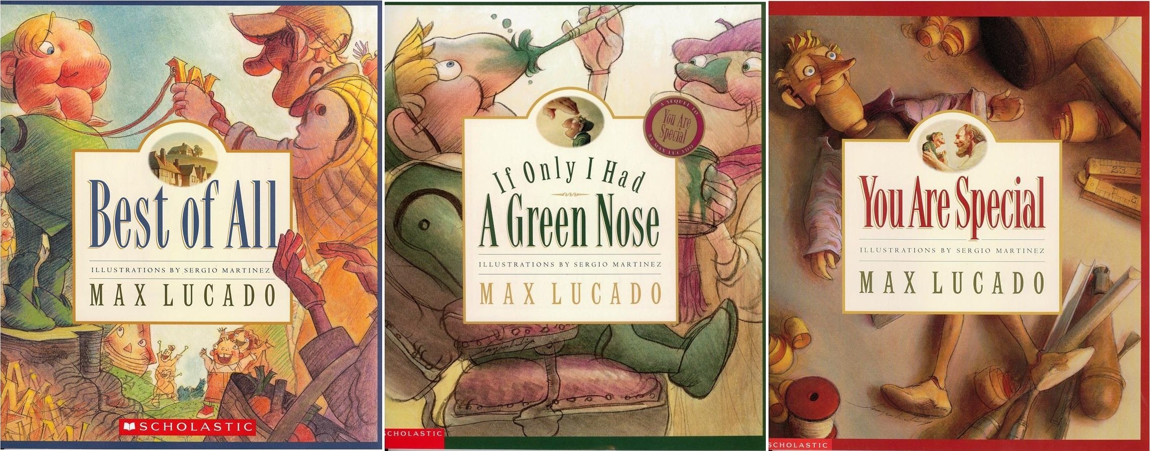 Max Lucado's You are Unique Children Book Set Best of All / You are