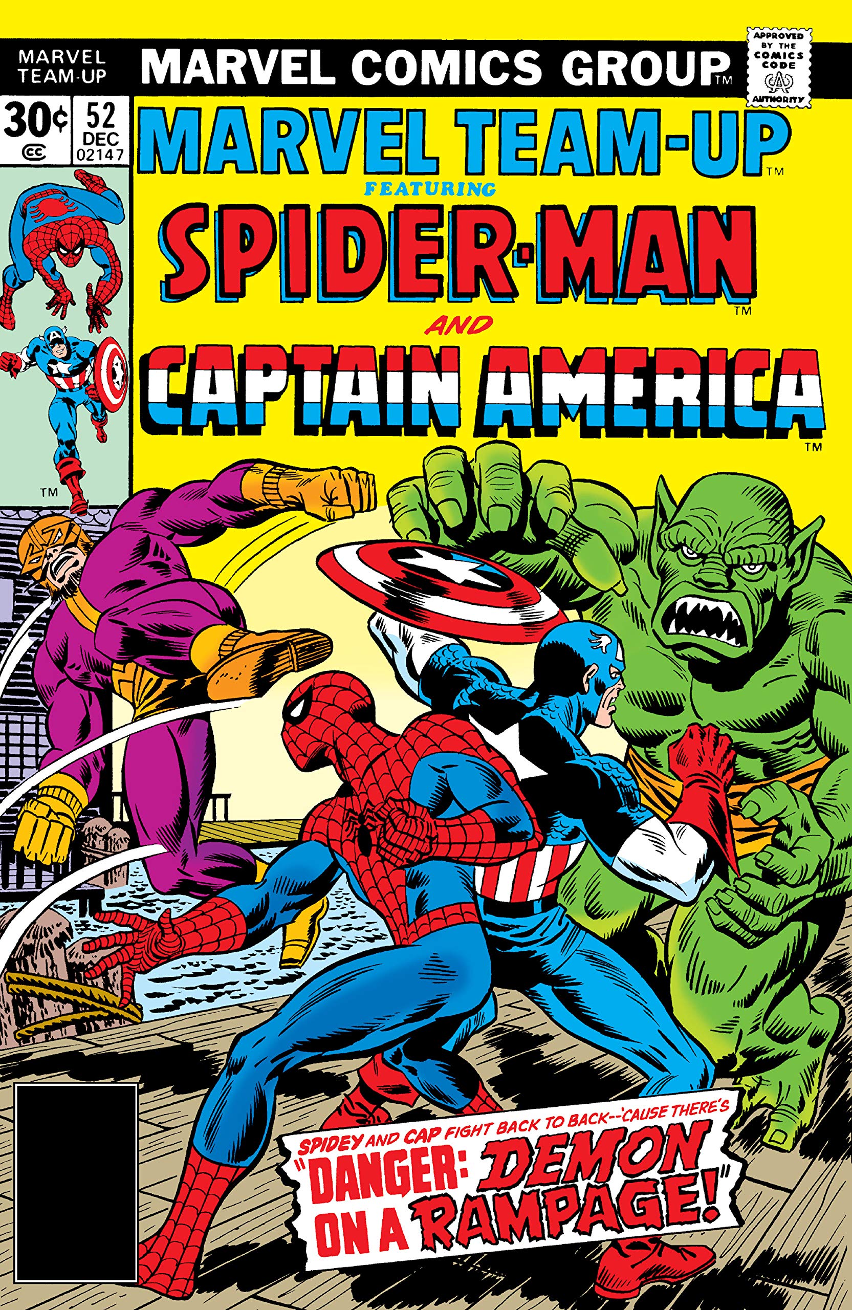 Marvel Team-Up #52 book cover