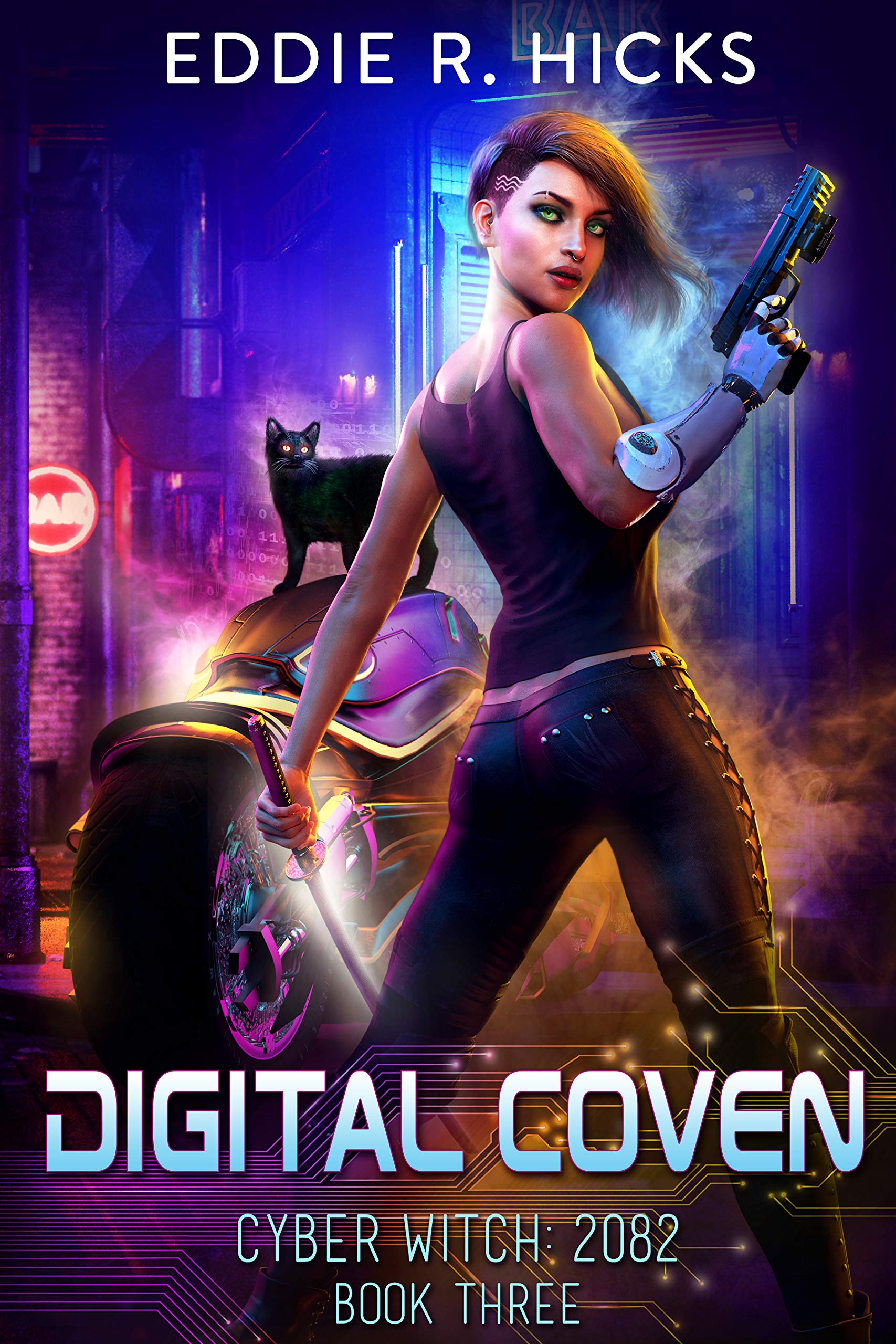 Cyber Witch: 2082 book cover 3