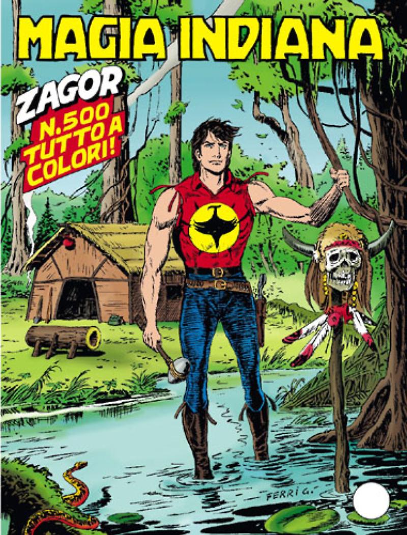 Zagor n. 500 book cover