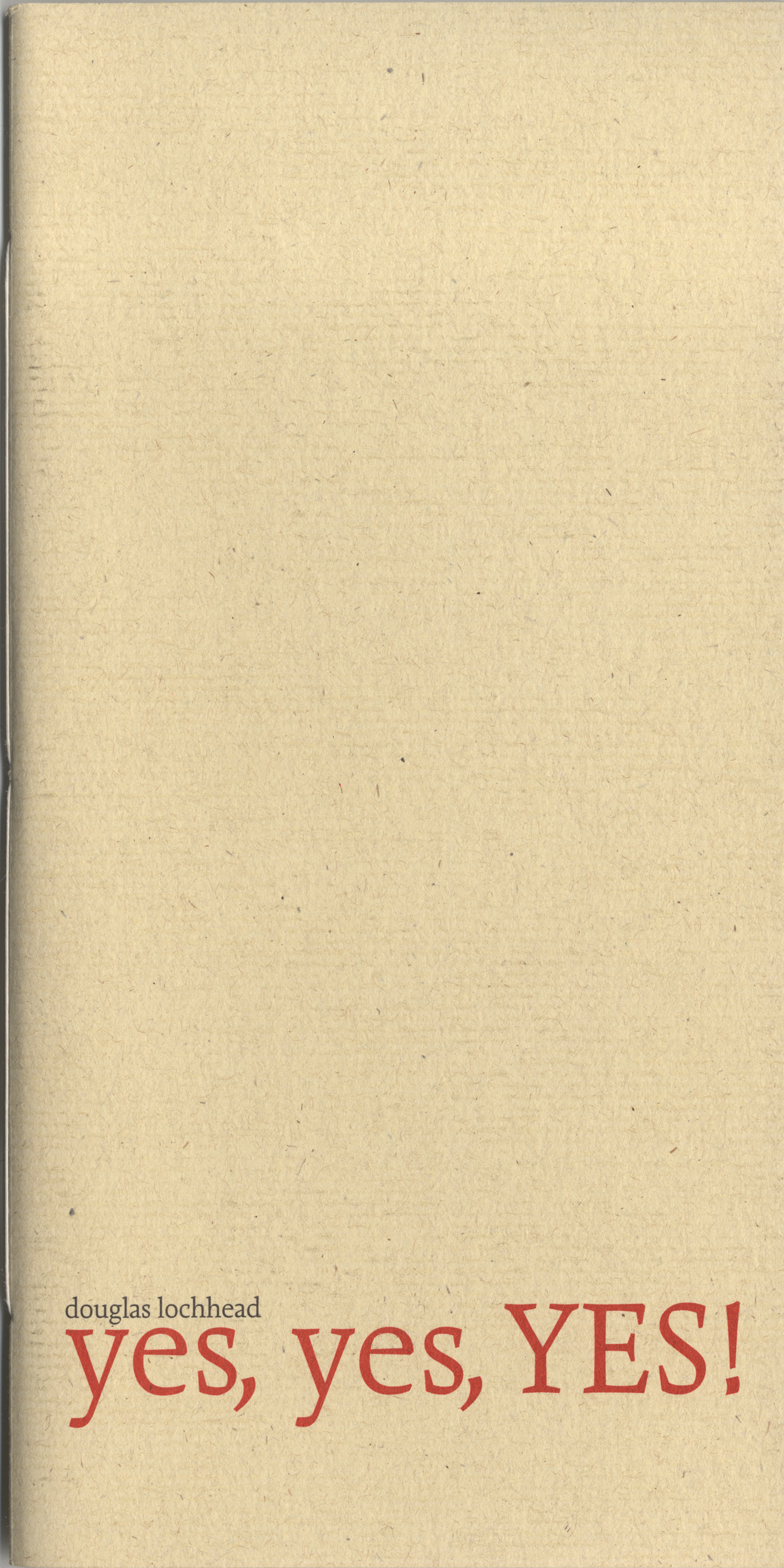 yes, yes, YES! book cover