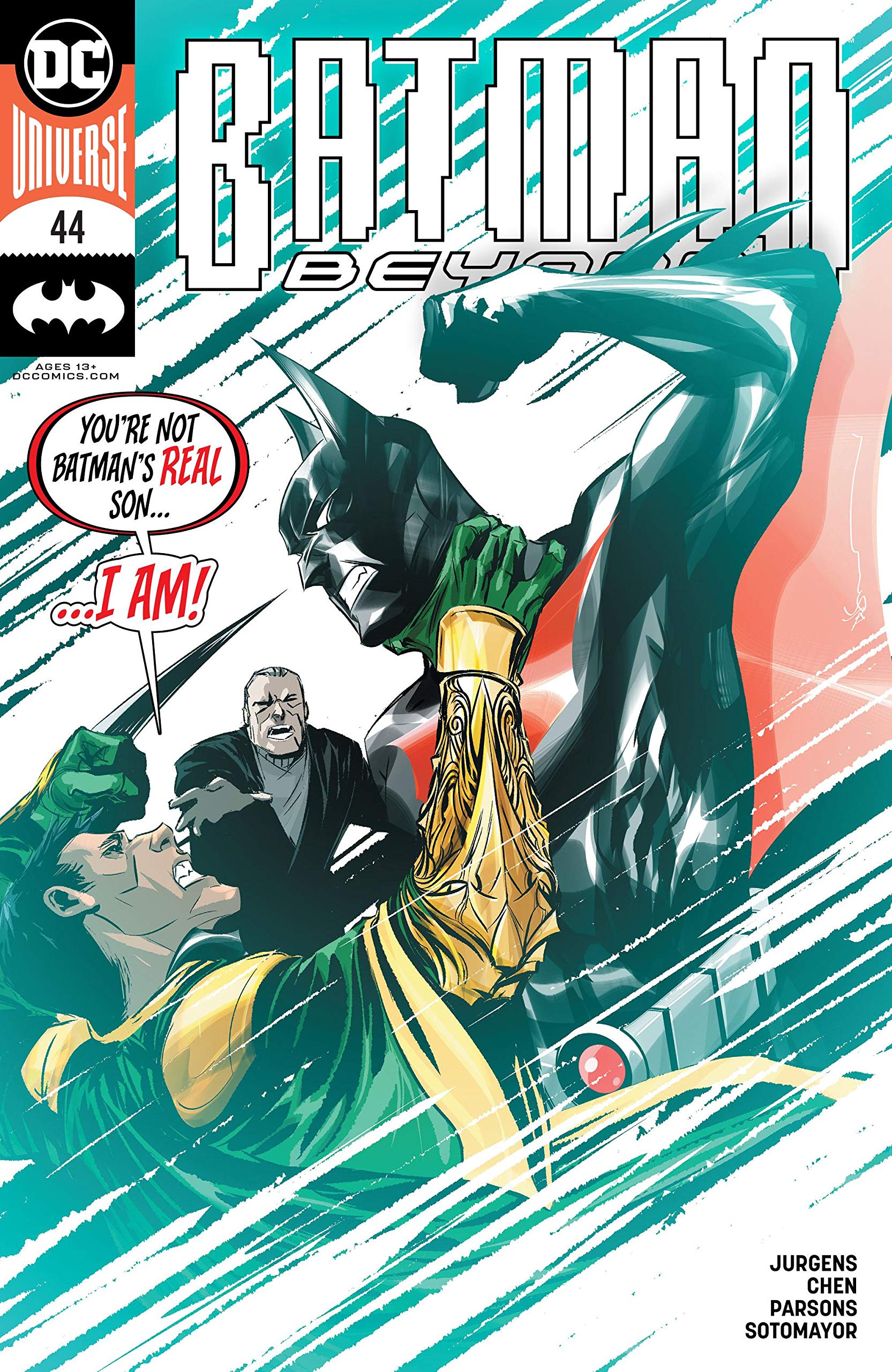 Batman Beyond (2016-) #44 book cover