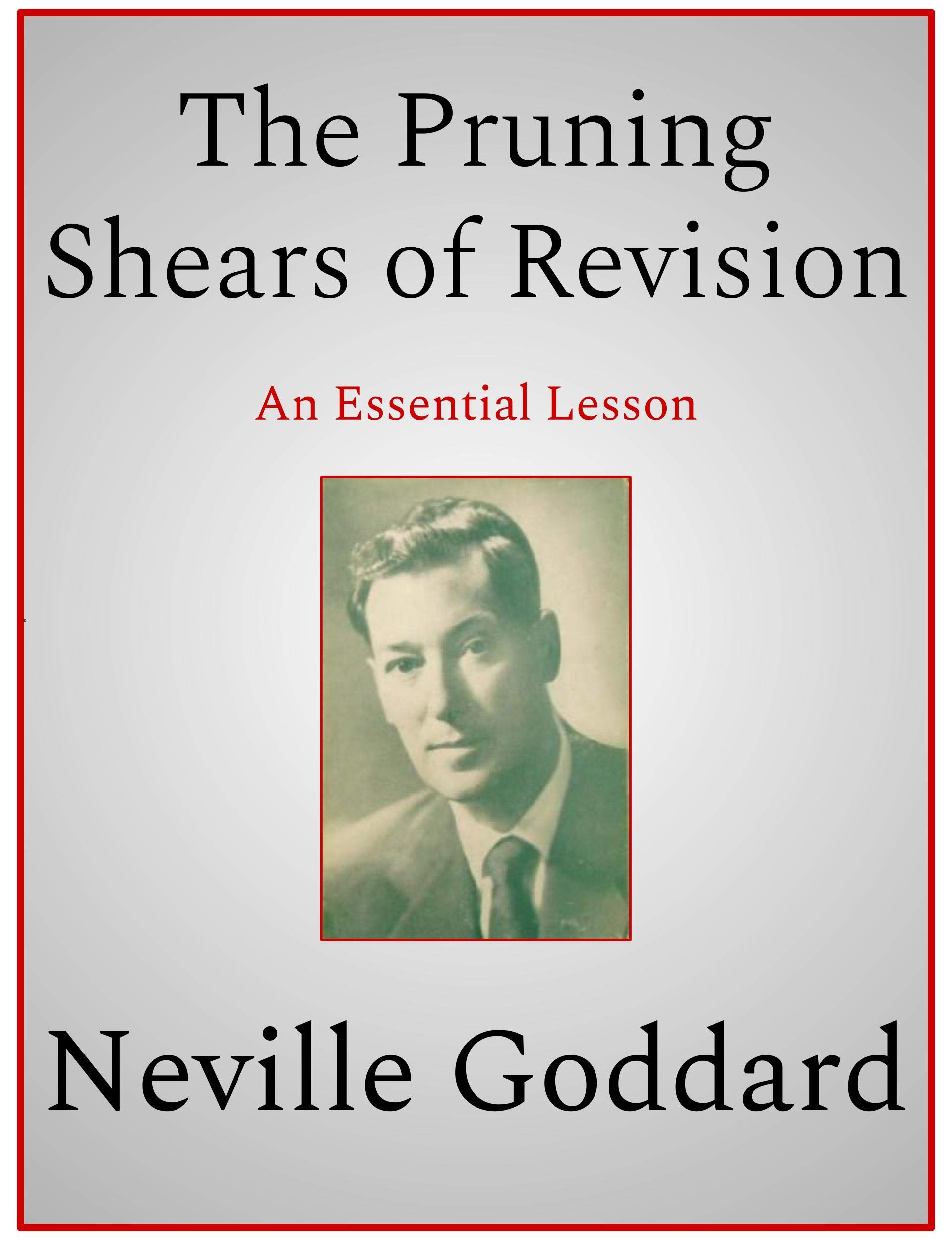 The Pruning Shears of Revision book cover