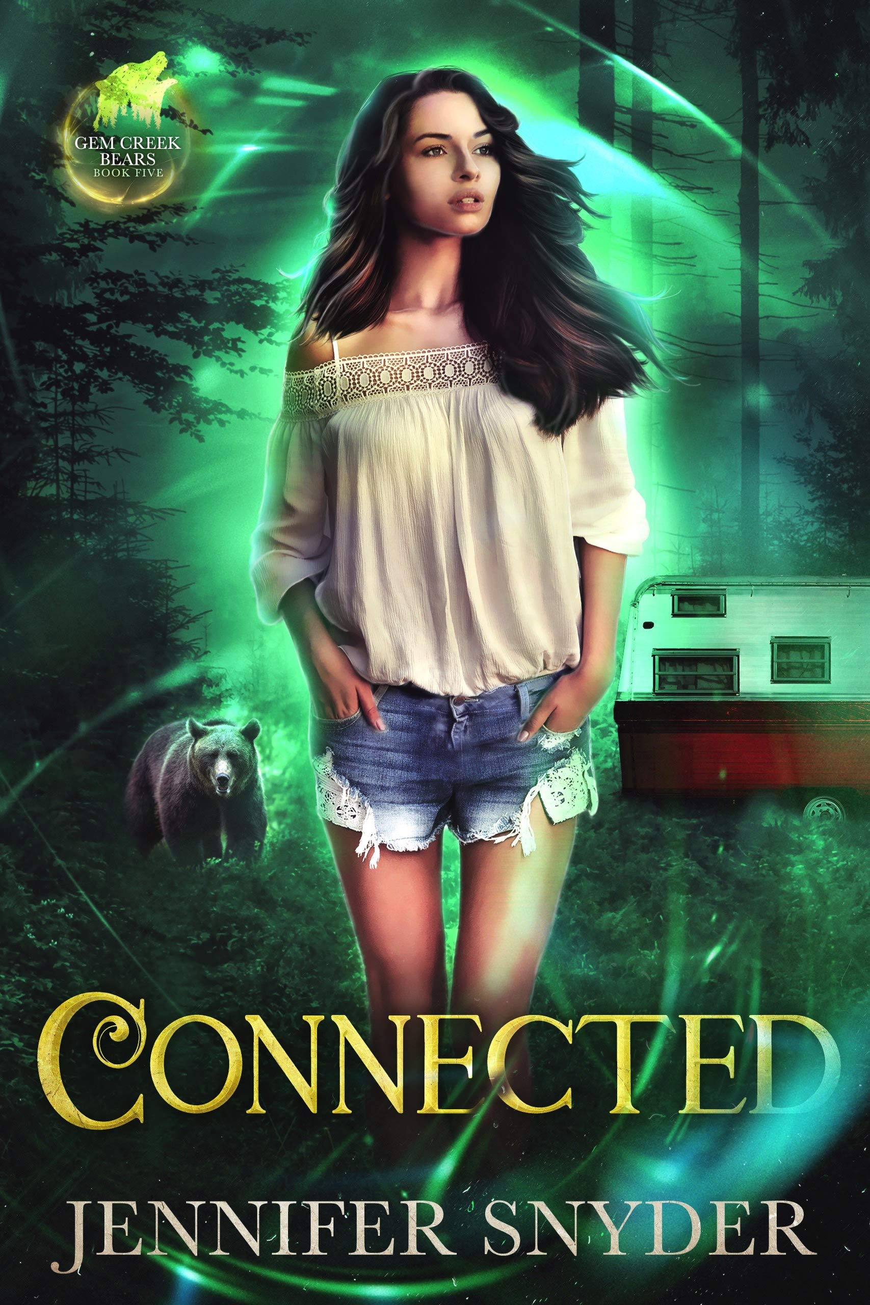 Connected book cover