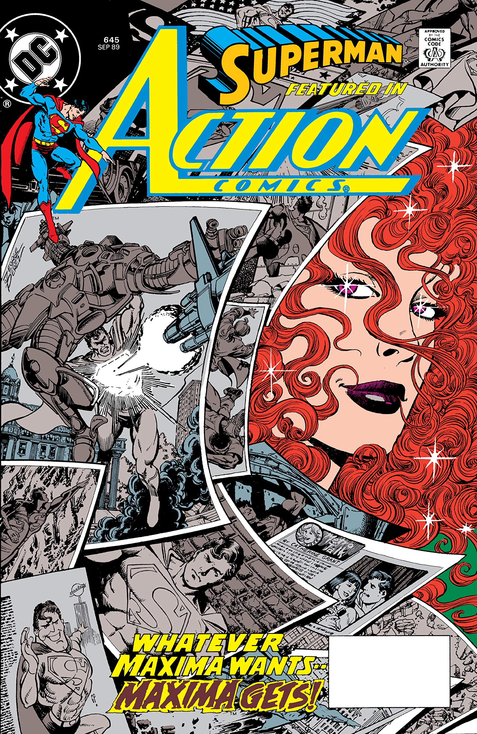 Action Comics (1938-2011) #645 book cover