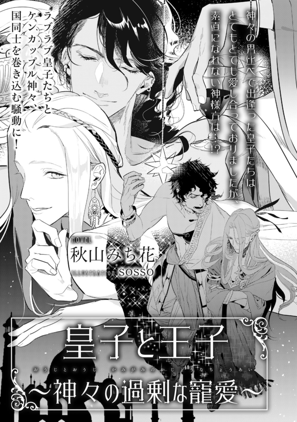 皇子と王子 神々の過剰な寵愛 イラスト入り ビーボーイデジタルノベルズ By 秋山みち花 Goodreads