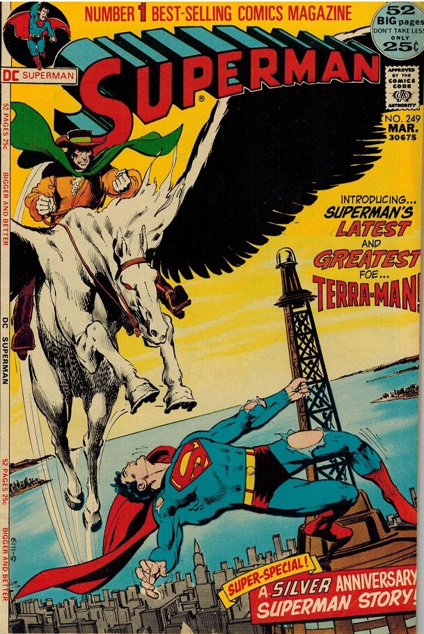 Superman #249 book cover