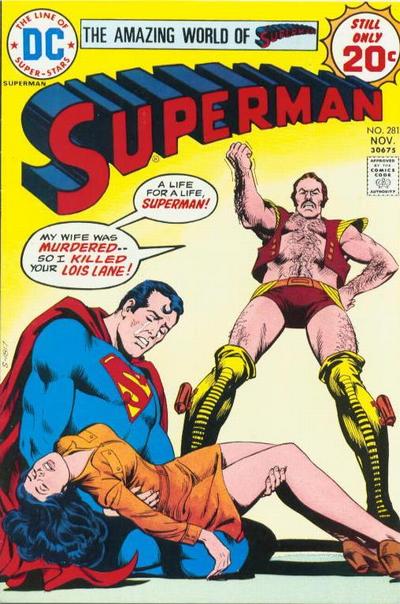 Superman #281 book cover