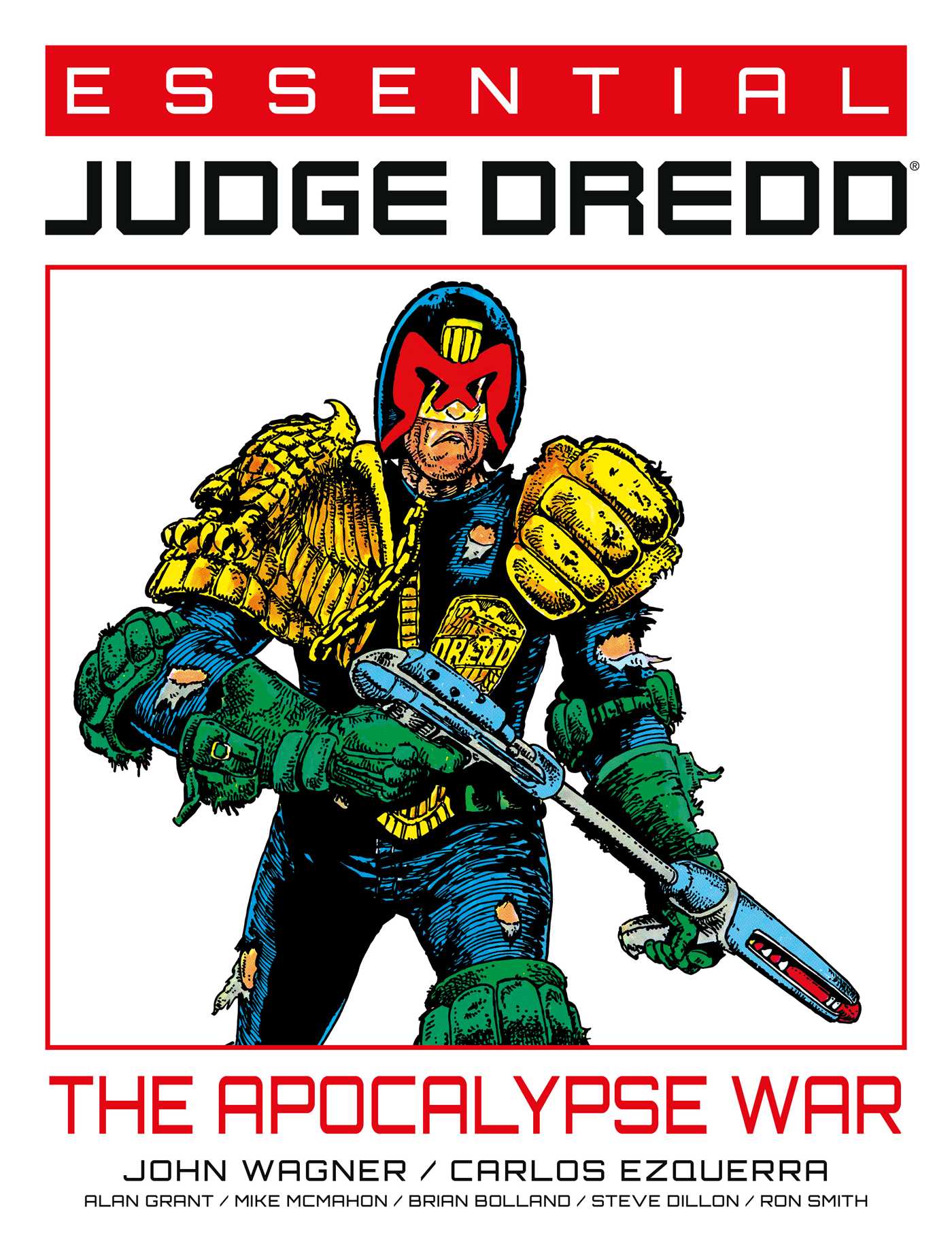 Essential Judge Dredd book cover