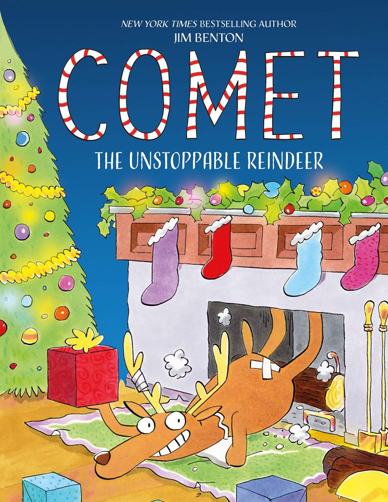 Comet the Unstoppable Reindeer book cover